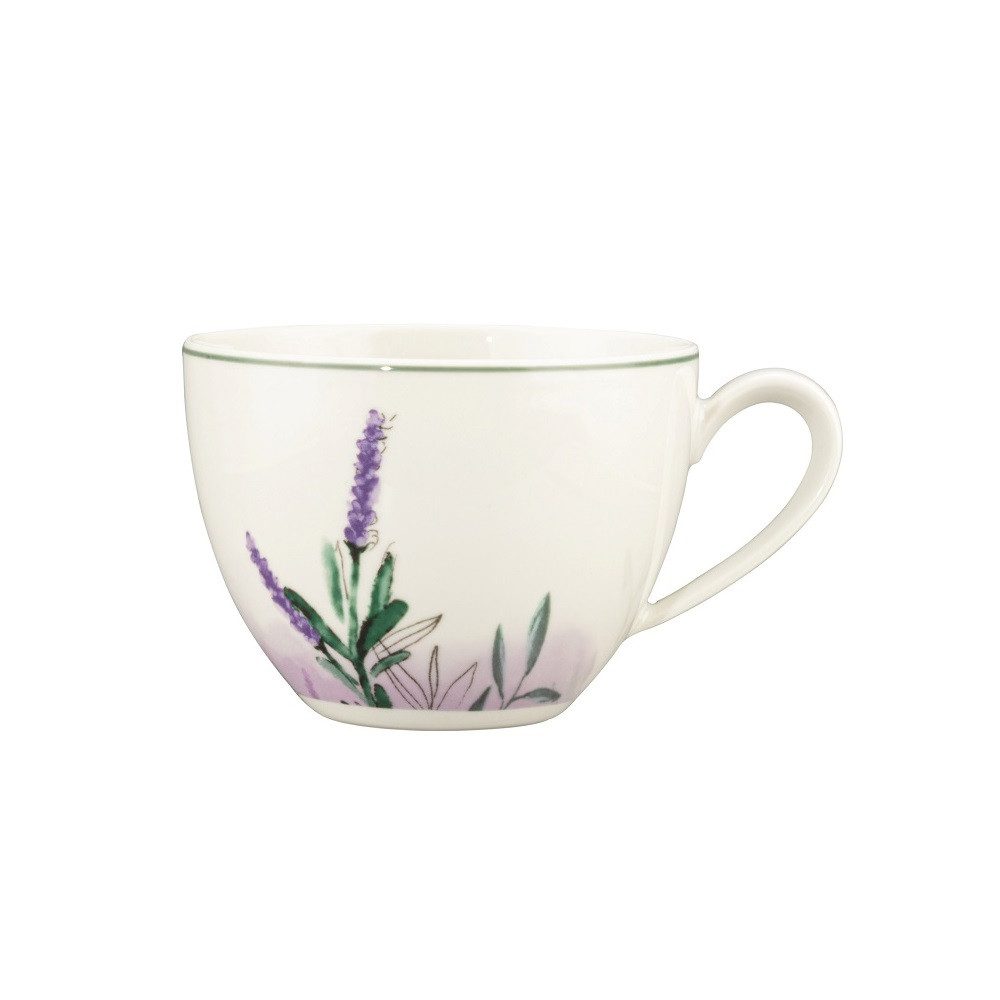 Seltmann Weiden Becher Seltmann Weiden Savona Fine Diamond Provence Kaffee-/Cappuccinoobertas, Porzellan
