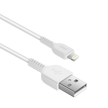 HOCO X20 USB Daten & Ladekabel bis zu 2.4A Ladestrom Smartphone-Kabel, Lightning, USB Typ A (100 cm), Hochwertiges Aufladekabel für iPhone, iPad oder den iPod