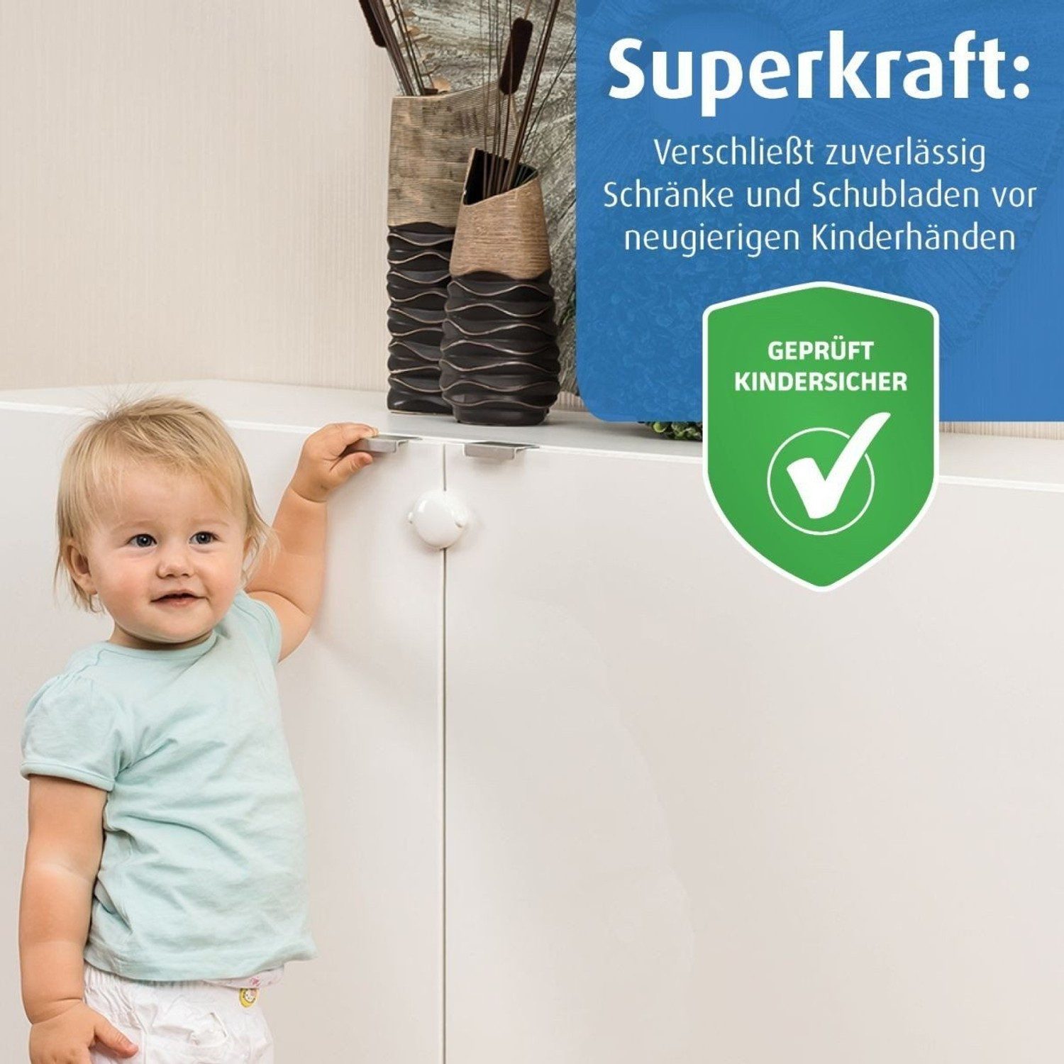 Reer child safety lock white