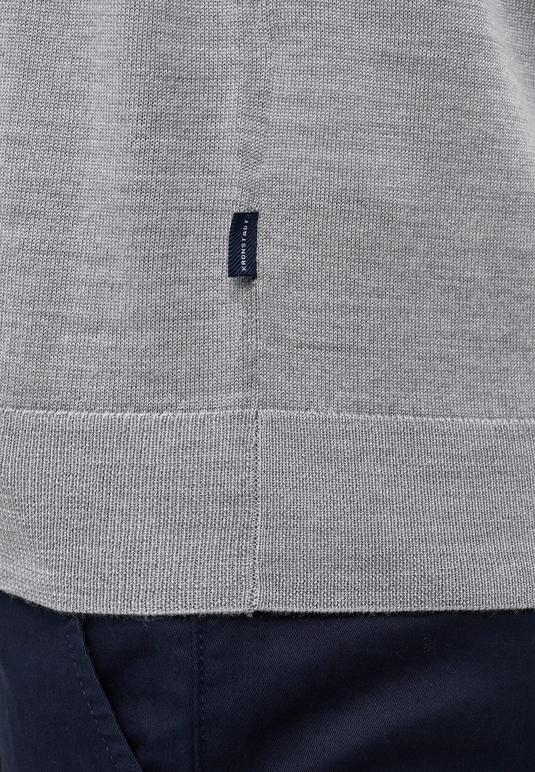Kronstadt Strickpullover Herren KSJohannes Strickpullover Herrenpullover aus 100% Merinowolle mit Rundhalsausschnitt
