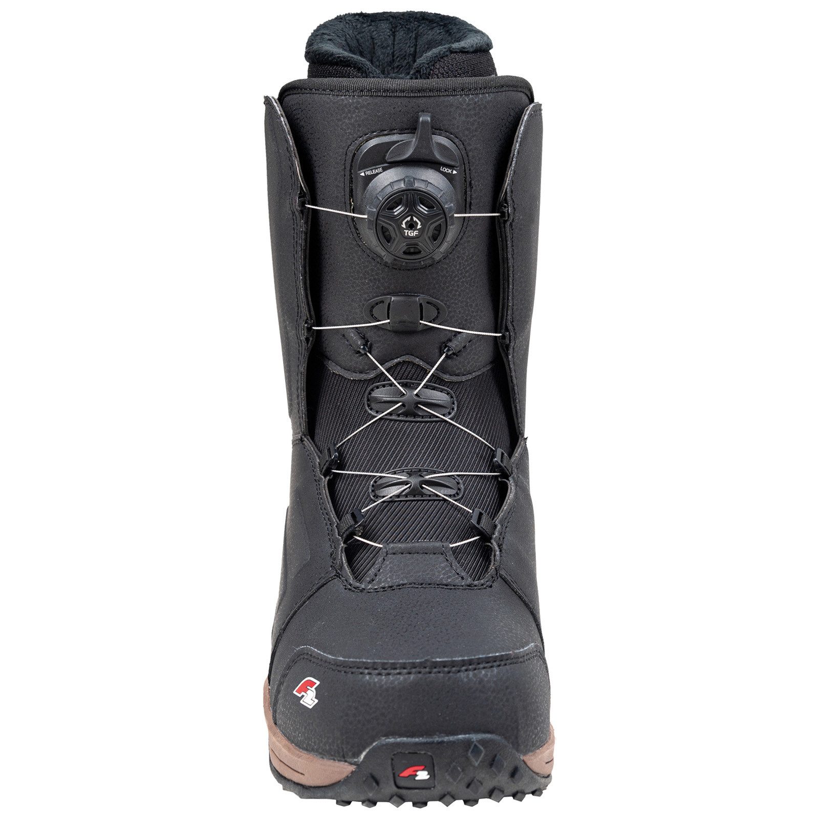 F2 F2 Herren Snowboard Softboots - Eliminator Dual TGF Gr. 42 (MP 27,0) S Snowboardboots