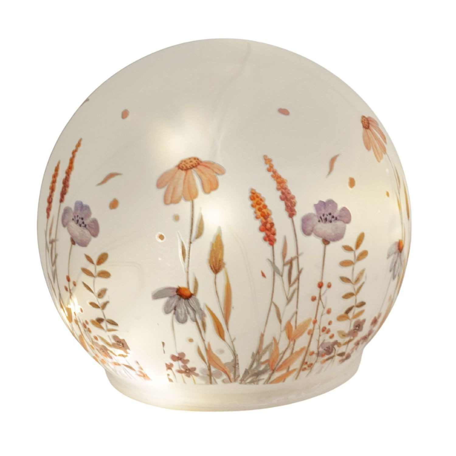 formano Tischleuchte Wiesenblumen, LED-Lichterkette, mit Timer, Mehrfarbig, Blumenwiese, H: cm