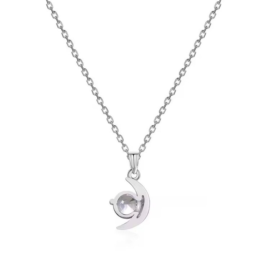 Runde Perlé Kette mit Anhänger Kette günstig online kaufen
