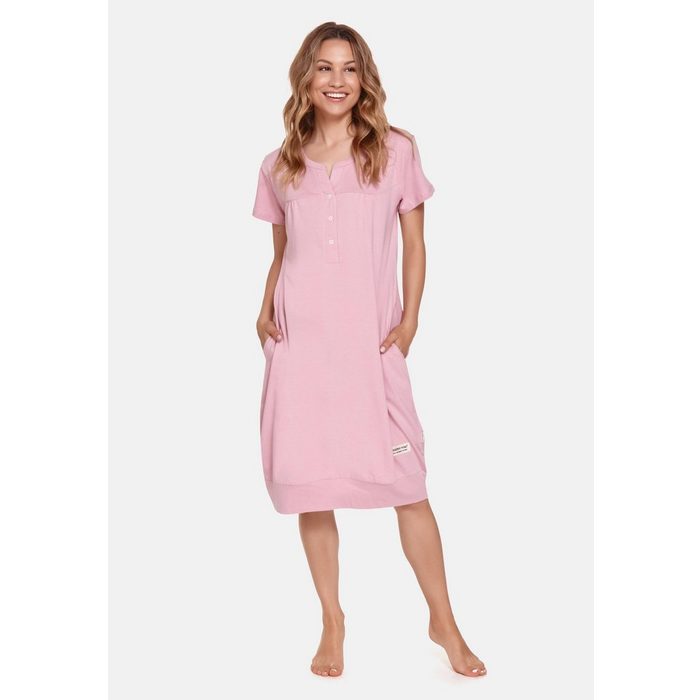 doctor nap Nachthemd 5045 Schlafhemd für Frauen aus Bio-Baumwolle