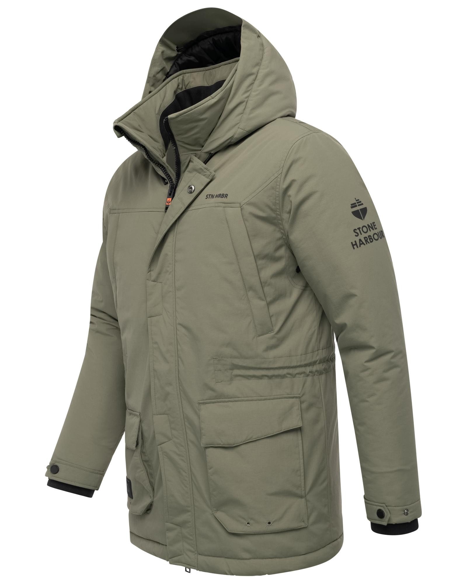 Stone Harbour Winterjacke Wadiim XX Warm gefütterte Outdoorjacke mit Kapuze