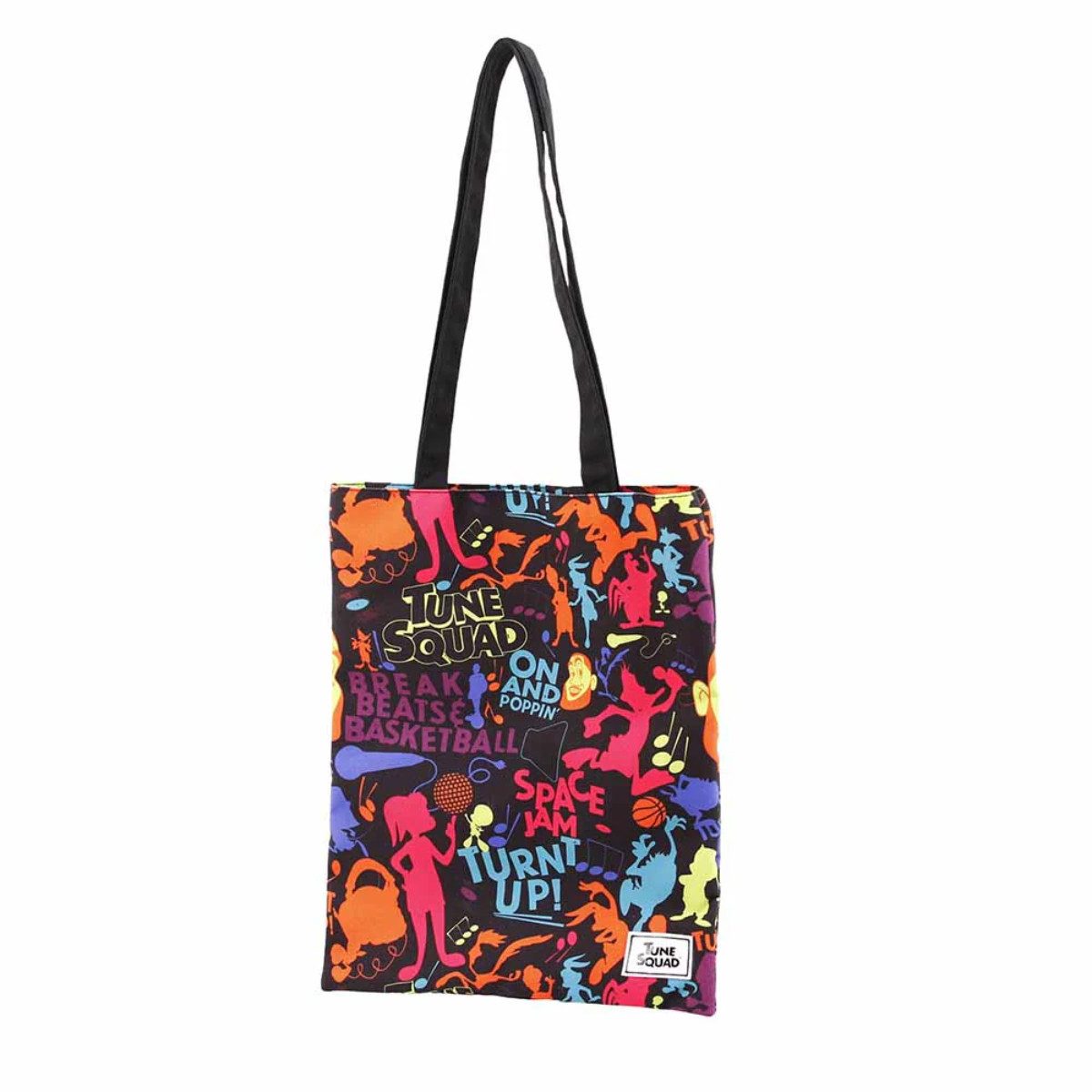LOONEY TUNES Tragetasche - Space Jam Shopping Bag mehrfarbig mit Schultergriffen 33 x 40 cm (1-tlg)