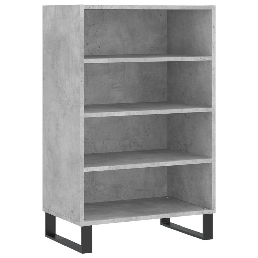 vidaXL Highboard Highboard Betongrau 57x35x90 cm günstig online kaufen