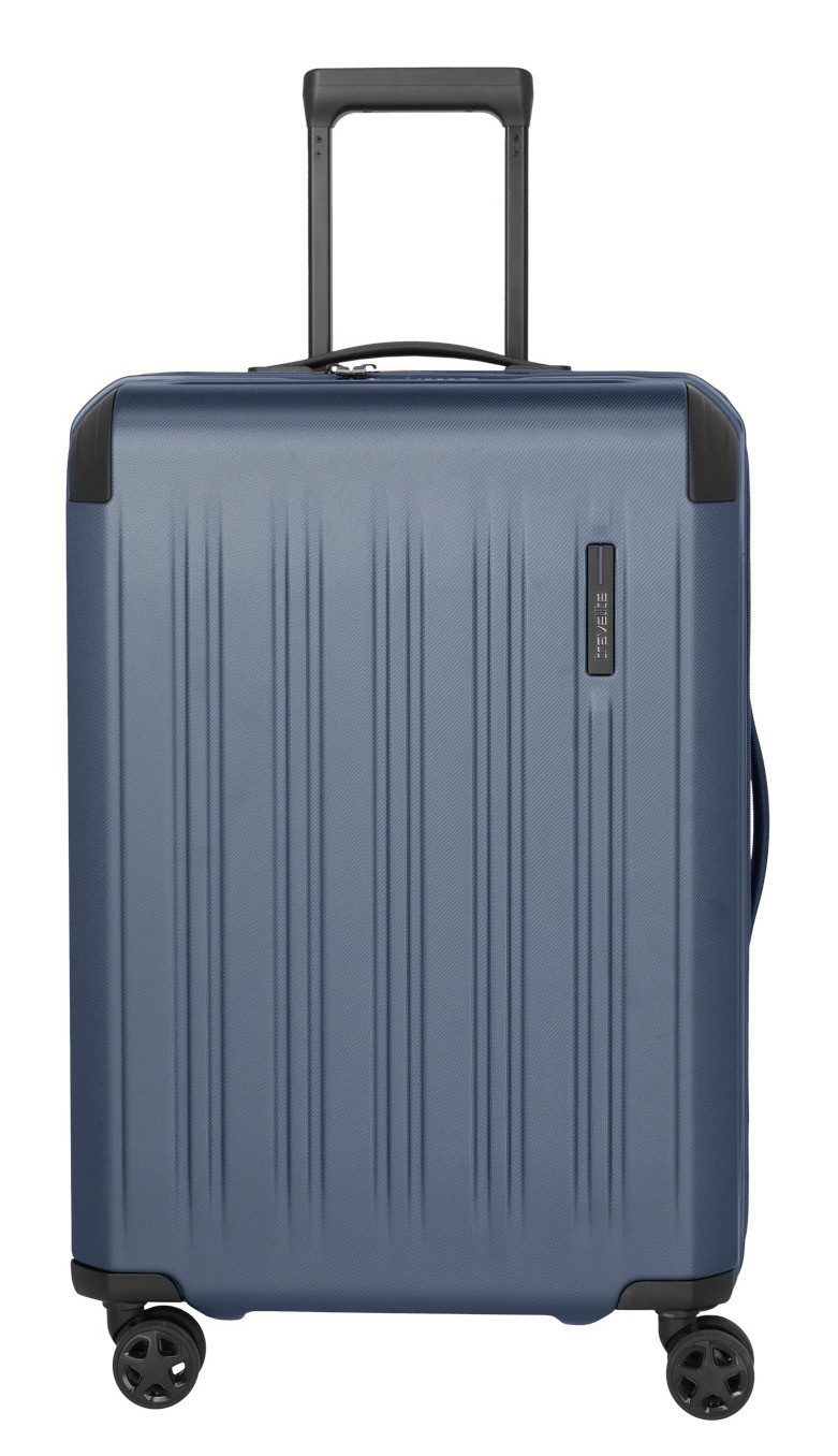 travelite Hartschalen-Trolley DYNAMIIC, verschiedene Größen und Farben, 4 Rollen, Hartschalen-Koffer auch in XL ABS Volumenerweiterung bei S+/M/L