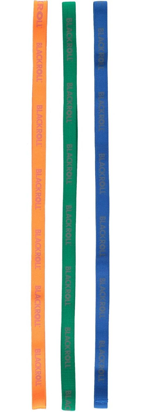 Blackroll Massagerolle BLACKROLL(R) SUPER BAND SET ORANGE, GREEN, BLUE