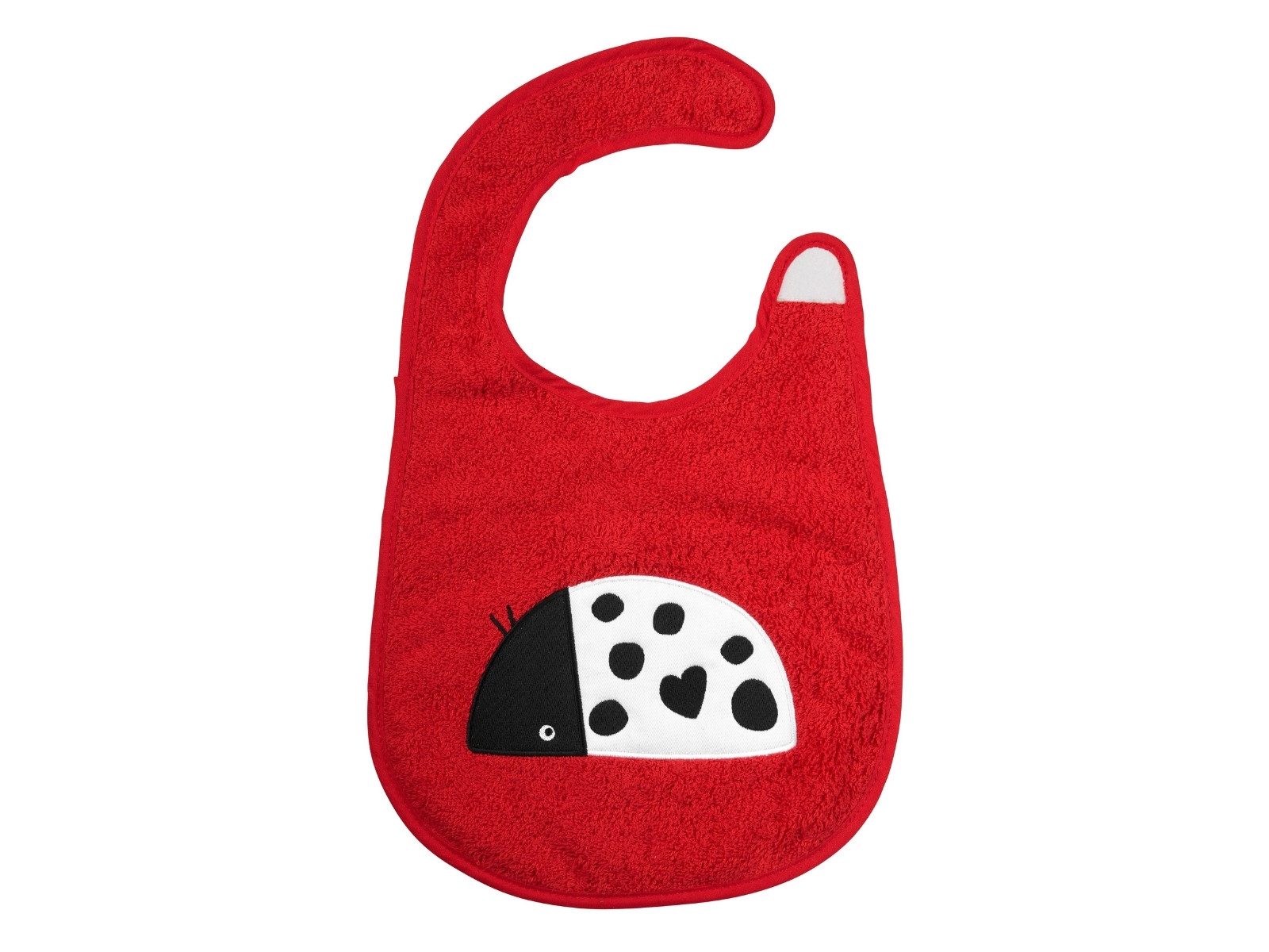 ASA SELECTION Geschirrtuch buddies Lätzchen Marienkäfer 26,5x42cm