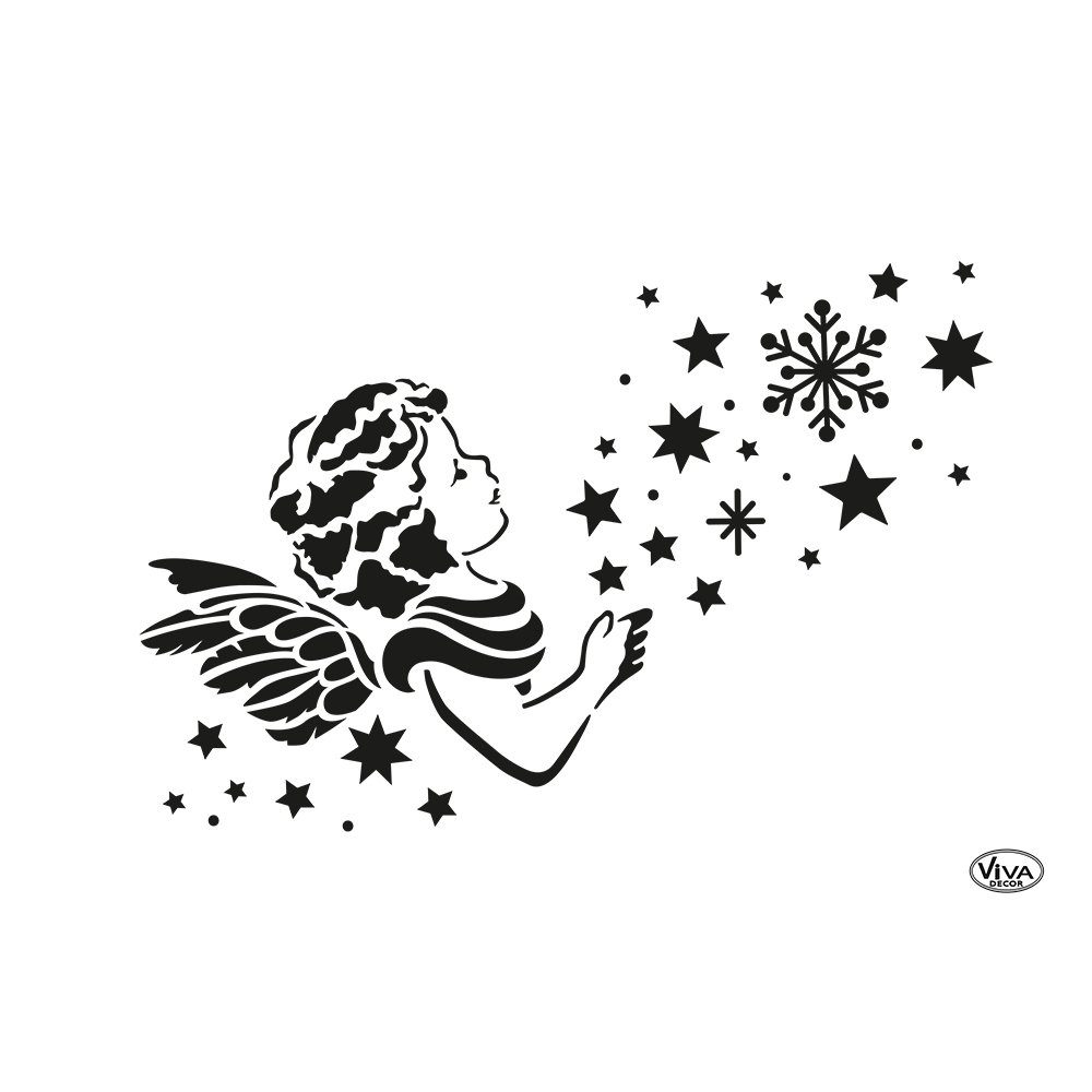 Viva Decor Malschablone »Weihnachtswunsch«, A4 | OTTO
