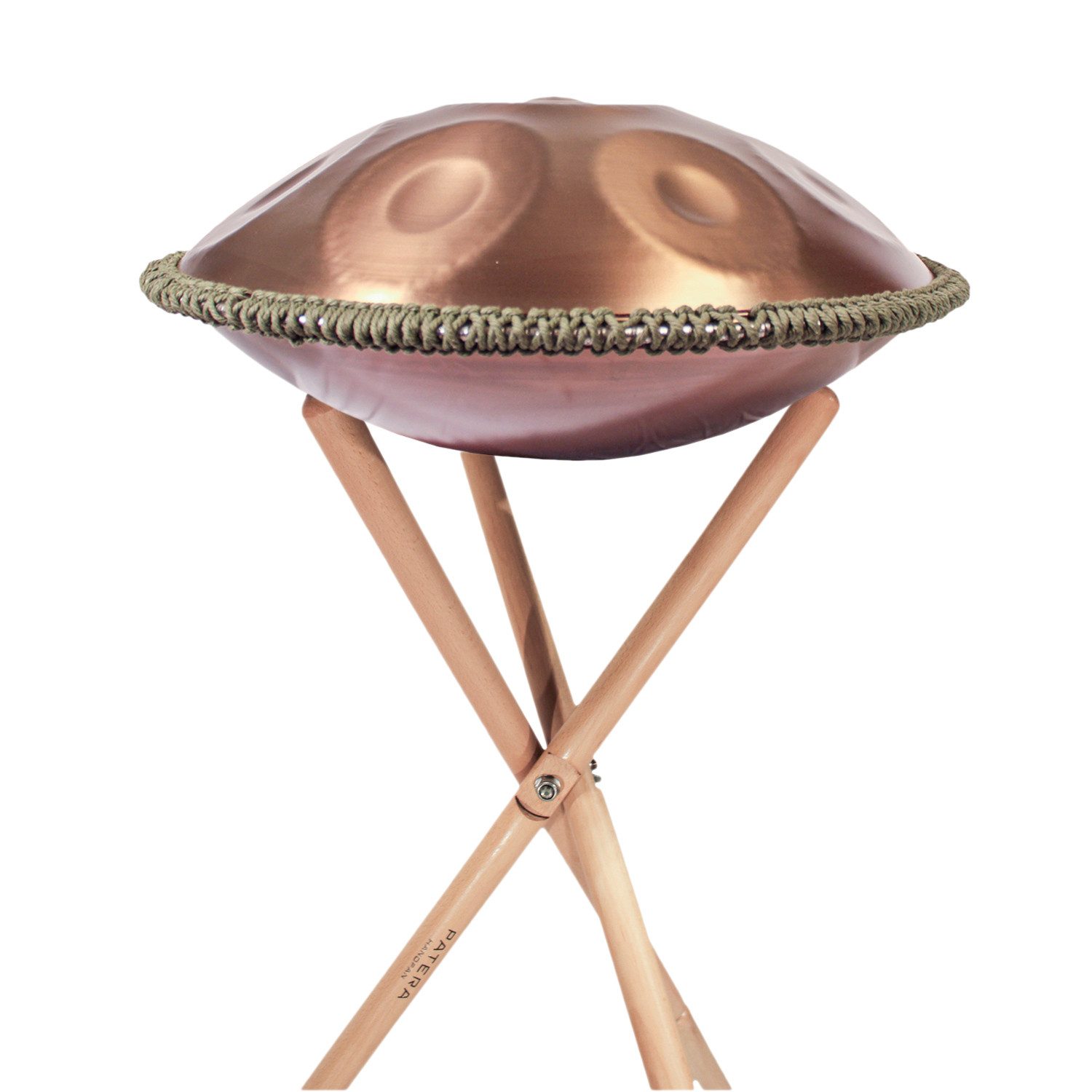 Patera Handpan Patera Handpan HPDM-5 D-Amara Edelstahl mit Handpan-Ständer,Vorteils-Set mit Handpan-Ständer, Handpan