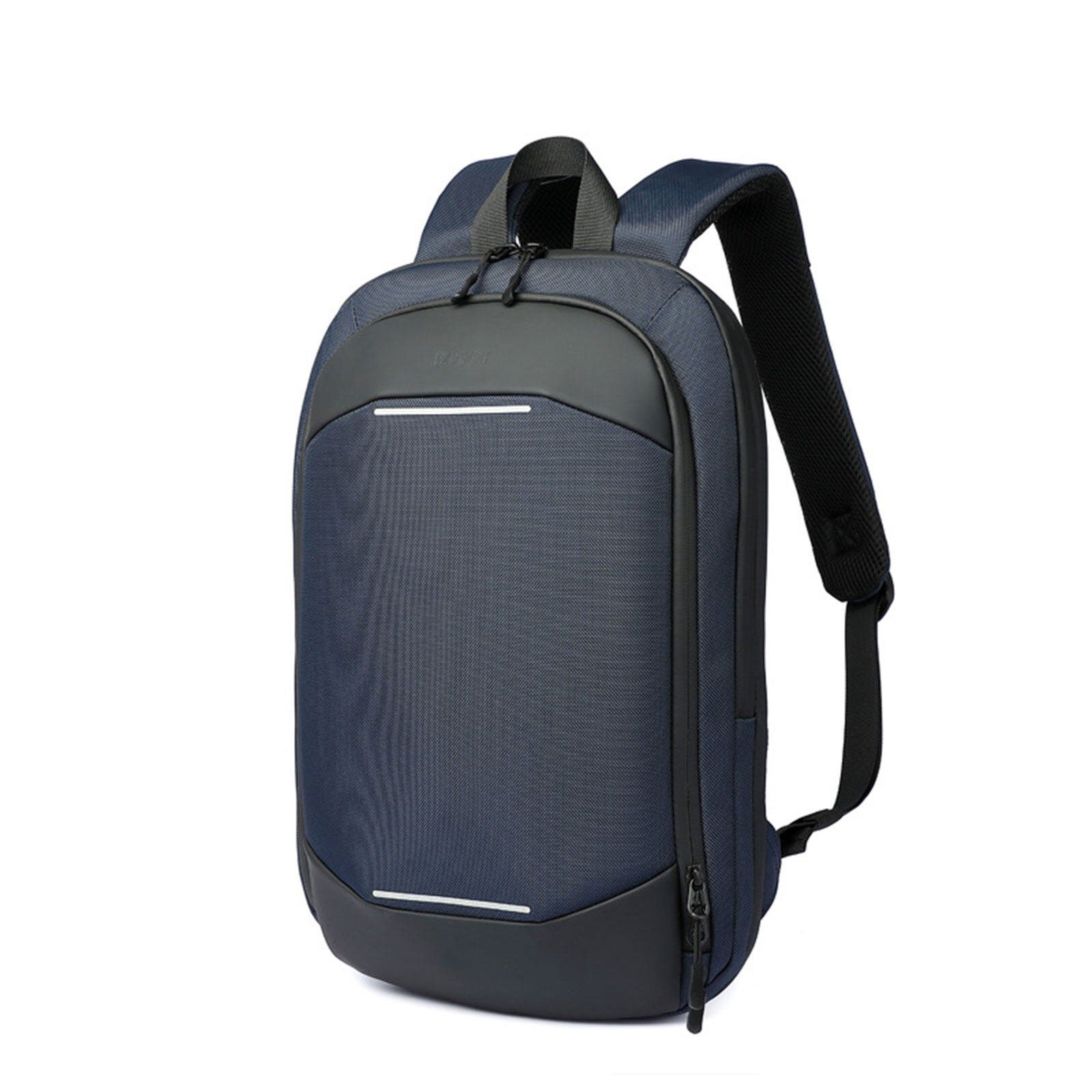 REDOM Laptoprucksack Laptop Rucksack Rucksäcke Schulrucksack Laptoptasche Wasserbeständig (1 Stück Slim Notebook Laptop Tasche Schule Uni Rucksack, Anti-Diebstahl, Backpack mit Laptopfach, mit erweiterbarer Funktion), für Herren Damen Jungen Teenager Freizeit Arbeit Business Reisen