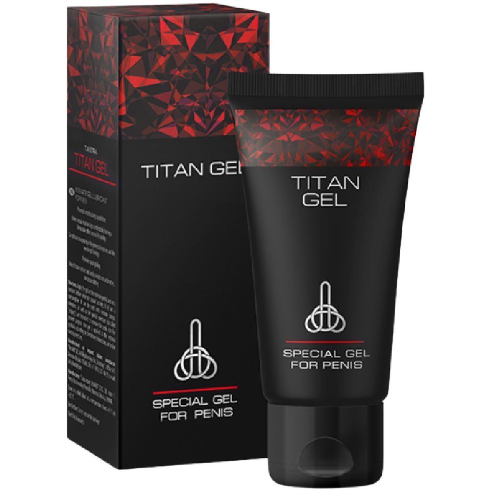 denu-shop Stimulationsgel ORIGINAL Titan Gel Spezial Gel für den Penis Vergrößerung Jelqing Mann, Ohne Duft oder Parabene