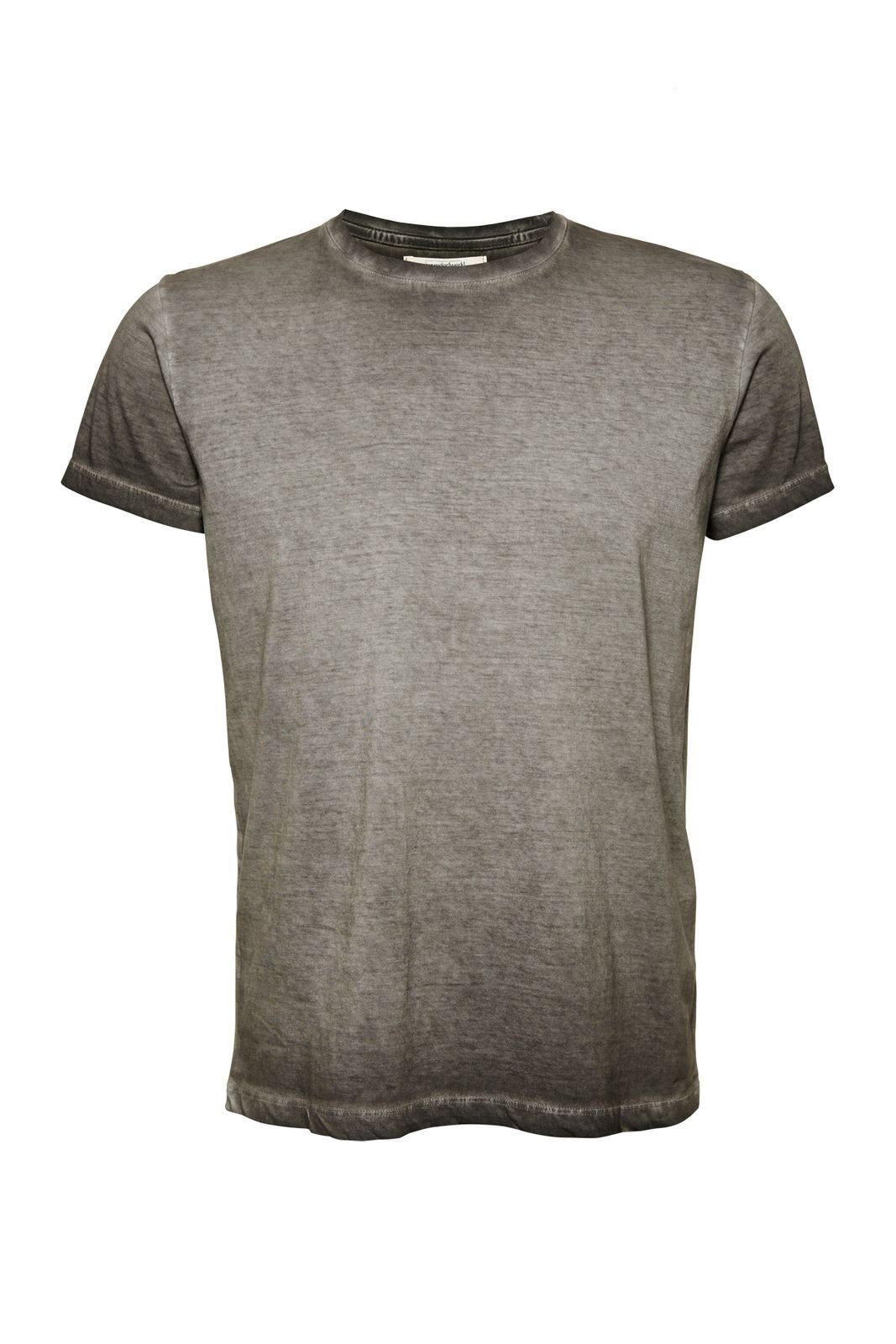 male Core carbon wunderwerk Tee grey mal 392 T-Shirt - tinto