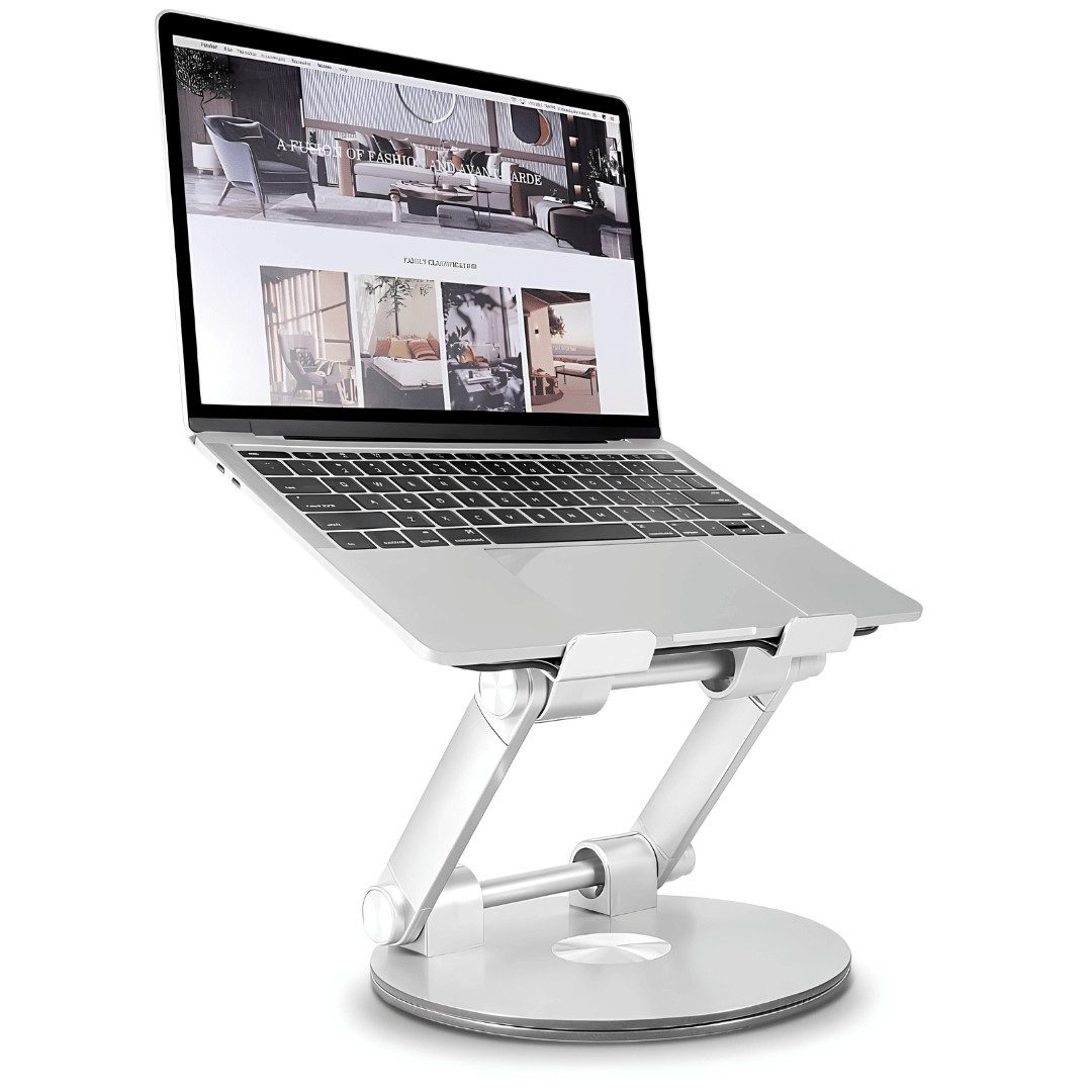 Almuro Laptop-Ständer für Macbook Air 15 Zoll M5 Metall Halter Drehbar Faltbar Notebook 360°, (1-tlg., 360° drehbar, höhenverstellbar)