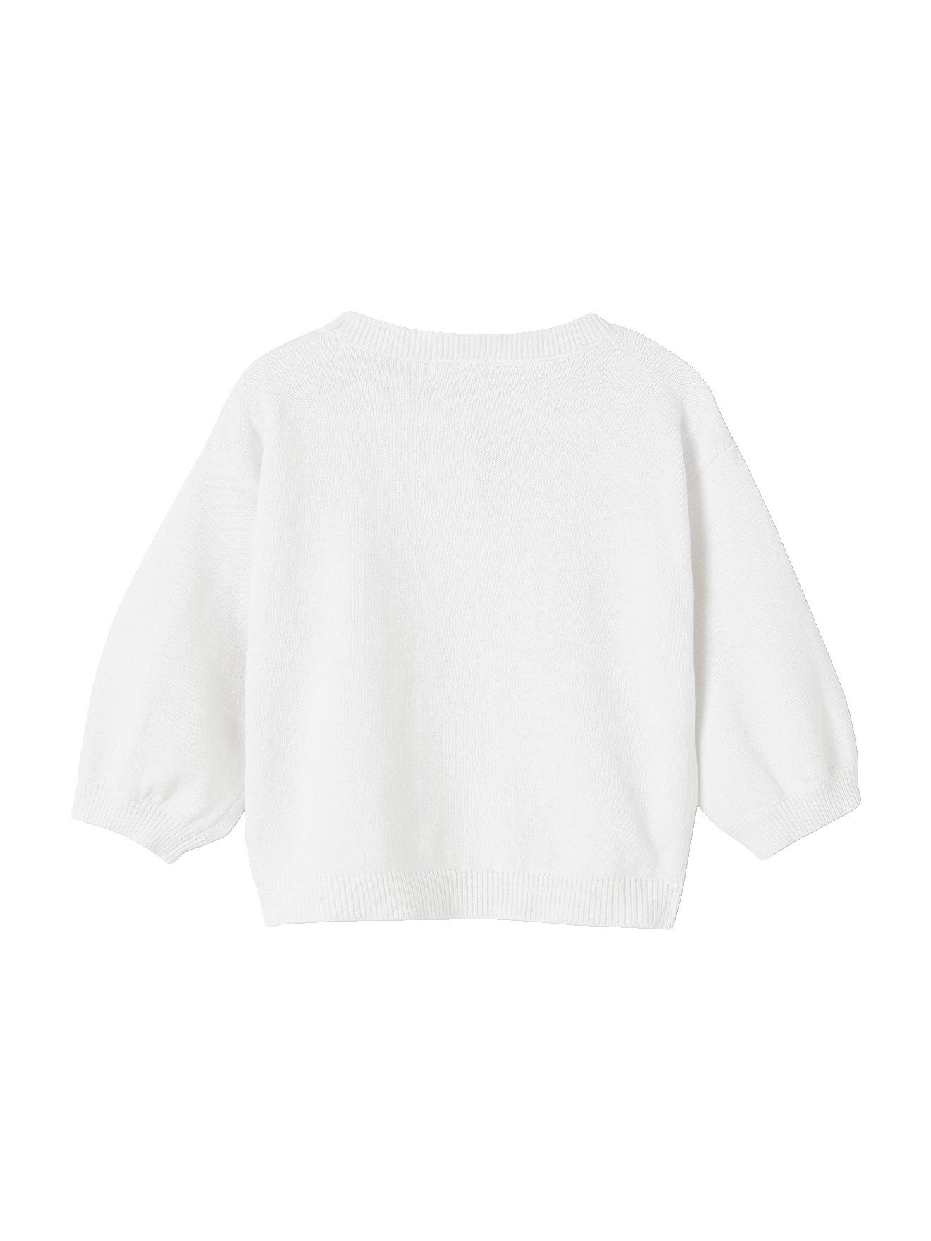 vertbaudet Strickjacke Baby Cardigan mit Herzstickerei BASIC – Bild 2 von 4