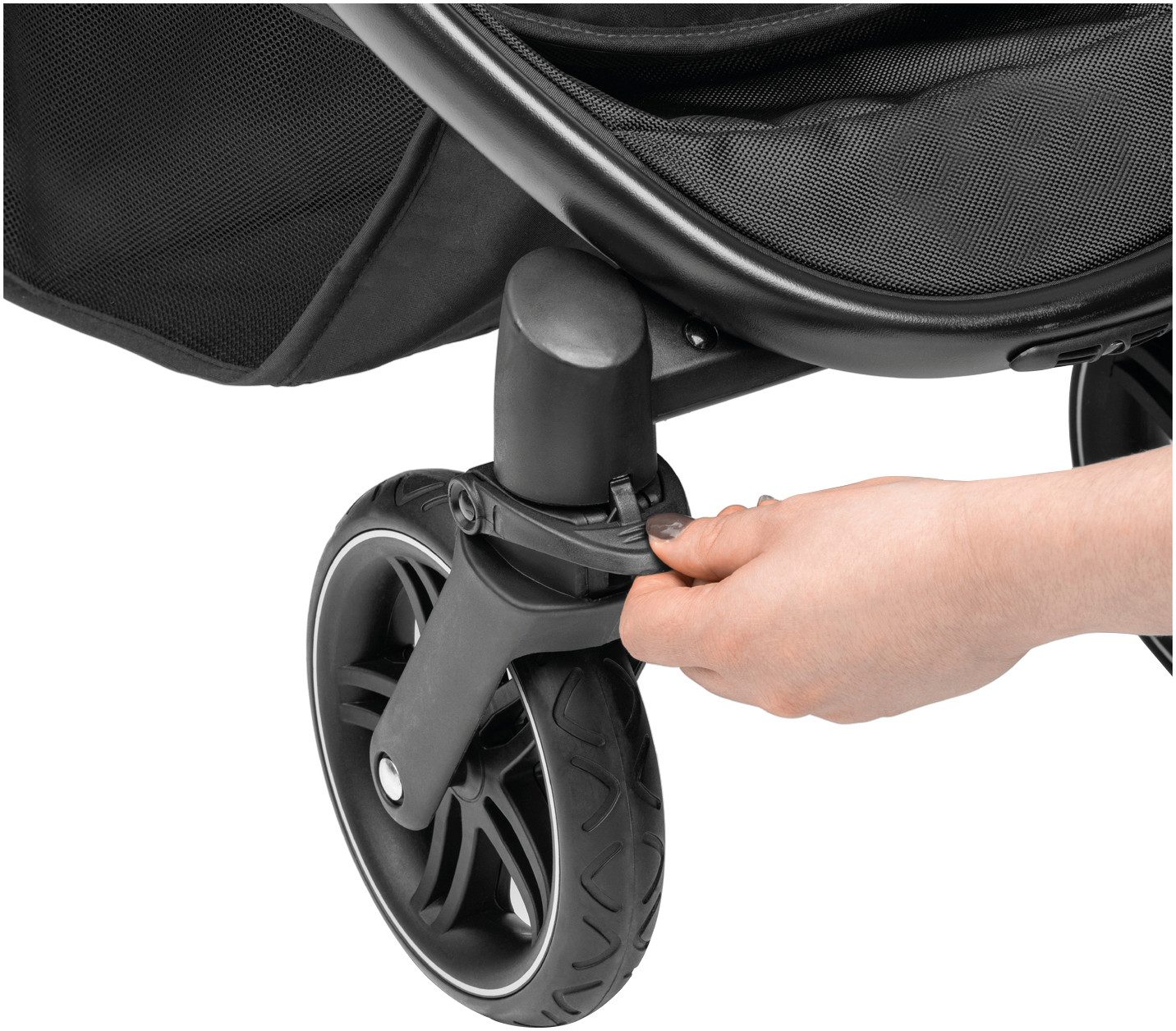 Hauck Kinder-Buggy Uptown, Black Melange, bis 22 kg belastbar