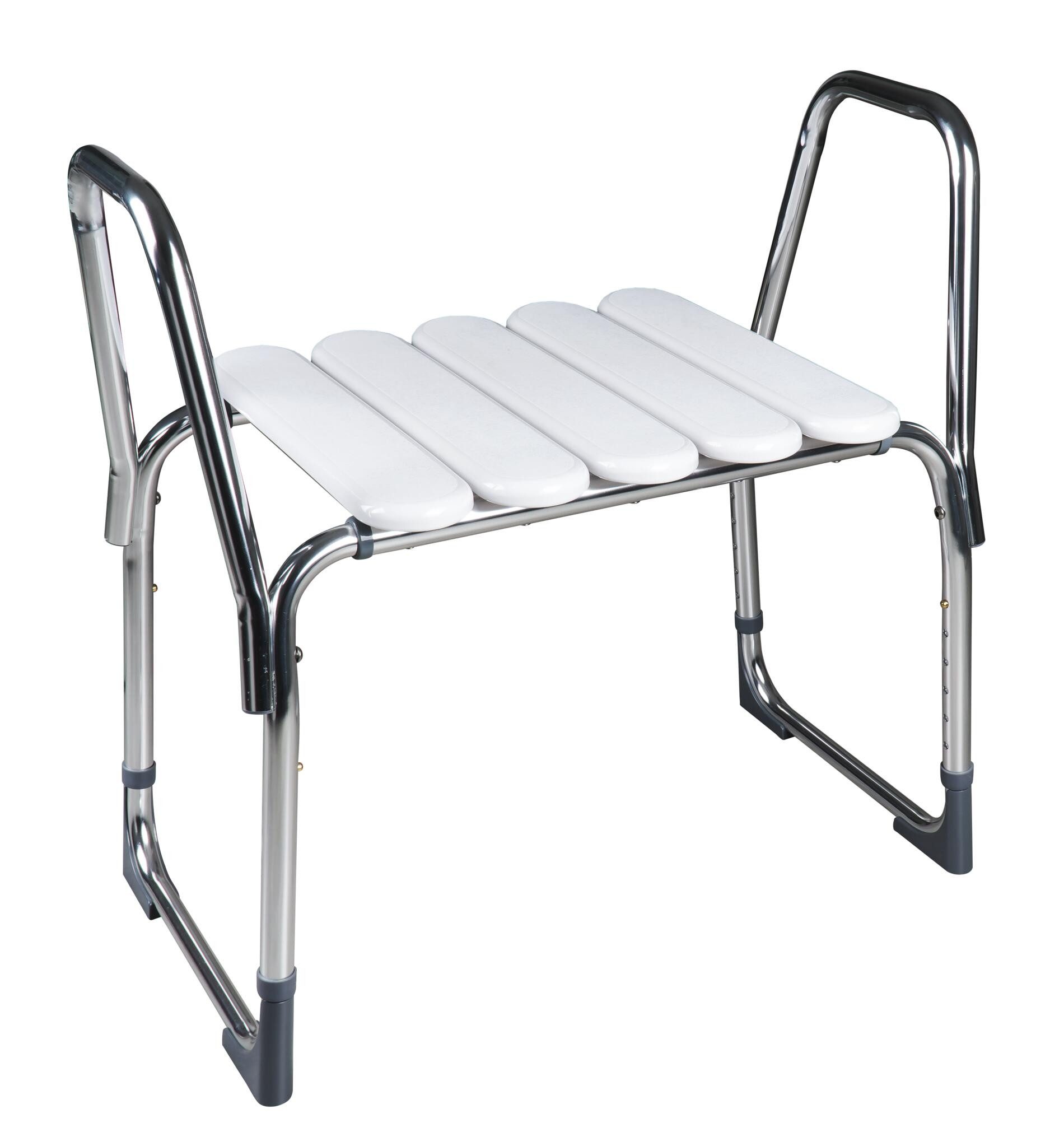 Ridder Duschklappsitz Pro chromfarben glänzend