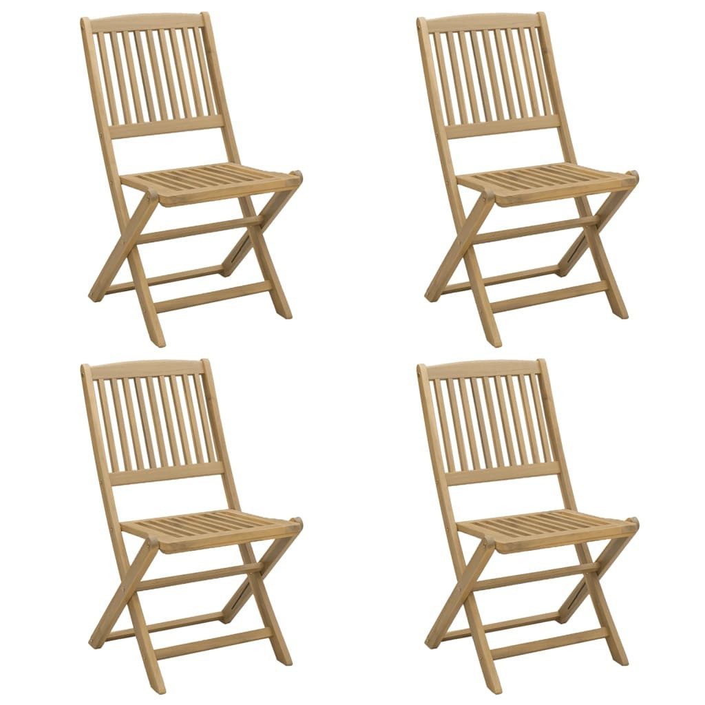 vidaXL Gartenstuhl Gartenstühle 4 Stk. Klappbar günstig online kaufen