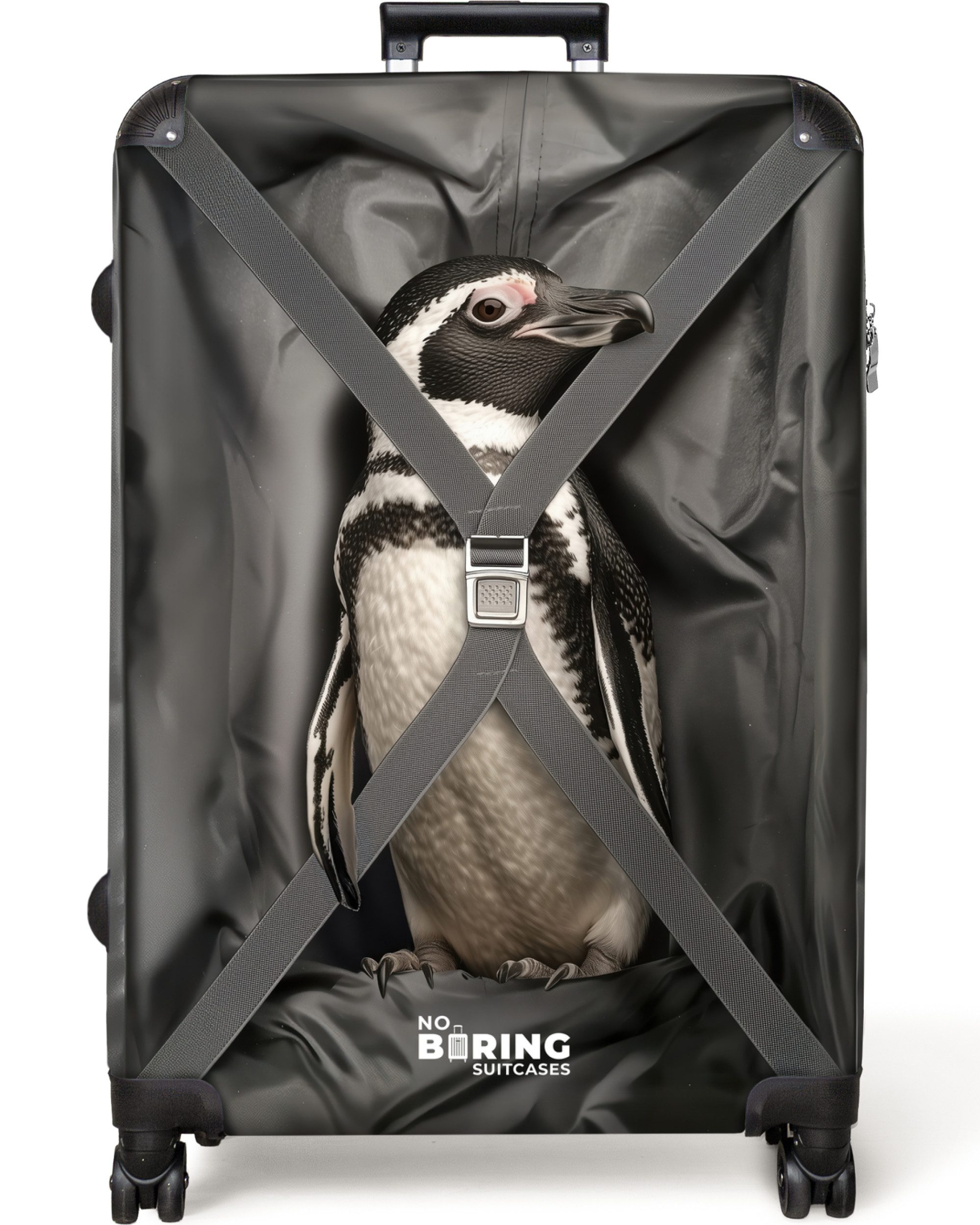 NoBoringSuitcases.com© Hartschalen-Trolley Der Pinguin ist mit günstig online kaufen