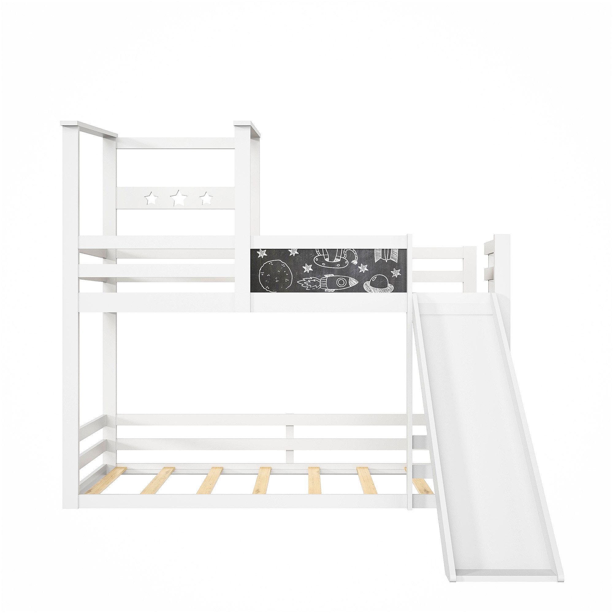 Furnishings Home Hochbett Stauraumbett Kinderbett Holzbett günstig online kaufen