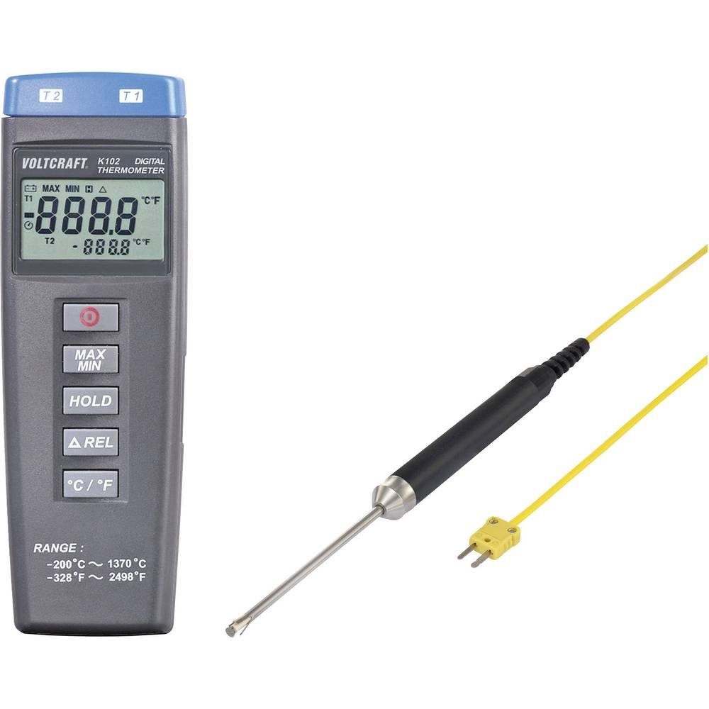 Außentemperaturanzeige Digital-Thermometer + Oberflächenfühler