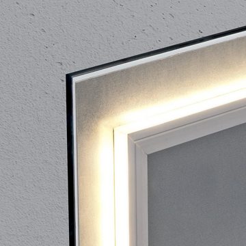 Sigel Magnettafel, Sigel Glas Magnetboard LED Beleuchtung 130x55 cm Weltkarte Wand