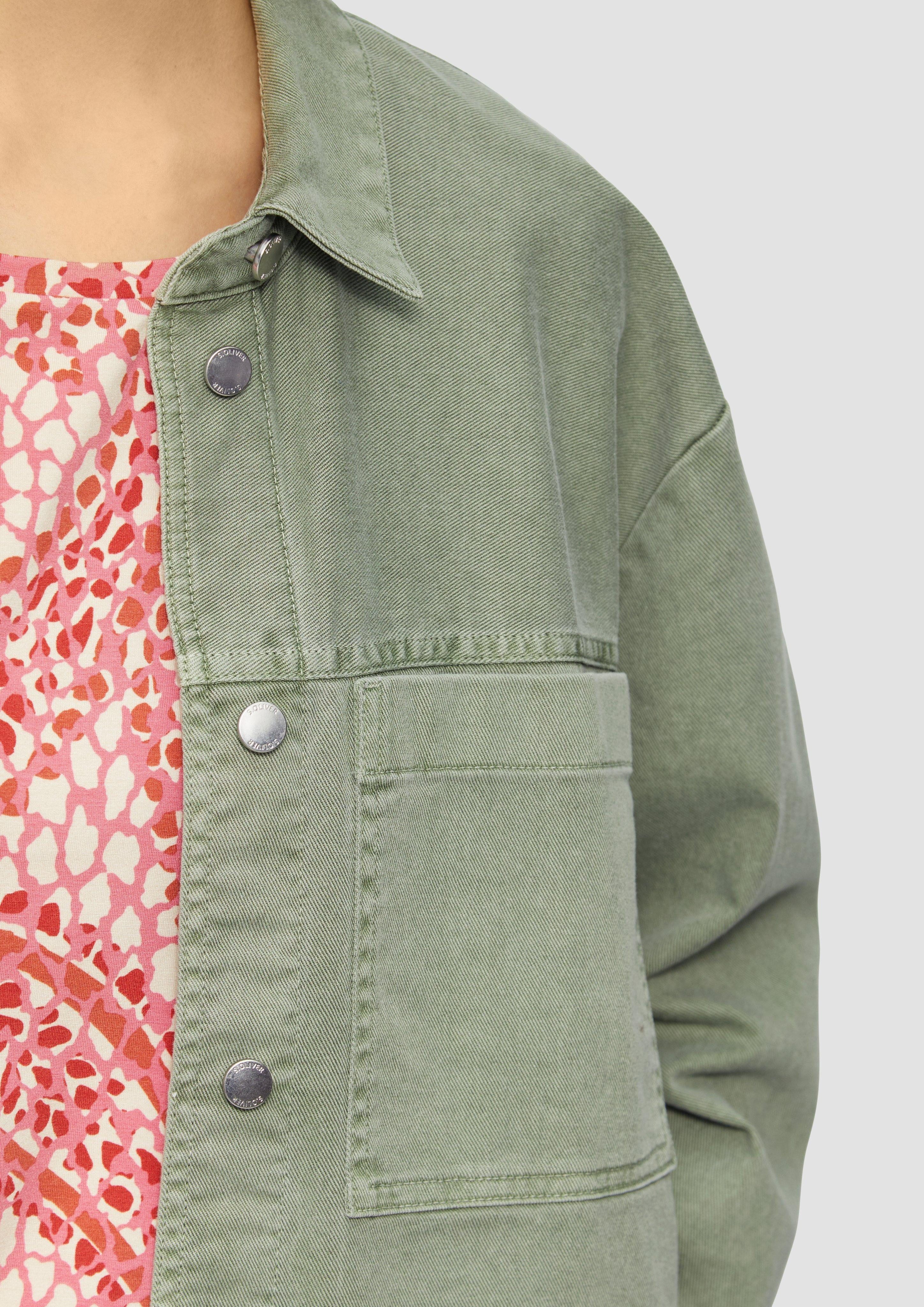 s.Oliver Funktionsjacke Overshirt aus Twill im günstig online kaufen