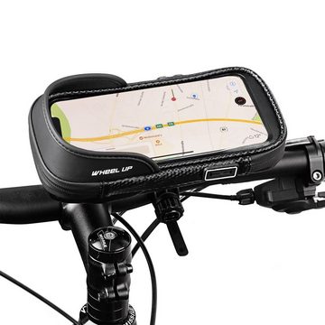MidGard Fahrradtasche für Lenker, Smartphone-Halterung, Handy-Tasche für Fahrrad, E-Bike MTB