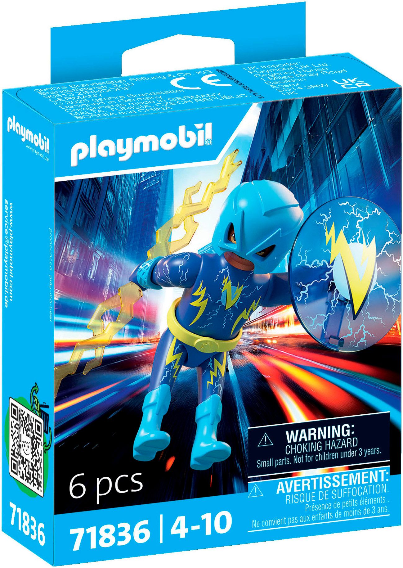 Playmobil® Blitz-Held (71836), Heroes Konstruktions-Spielset, (6 St) günstig online kaufen