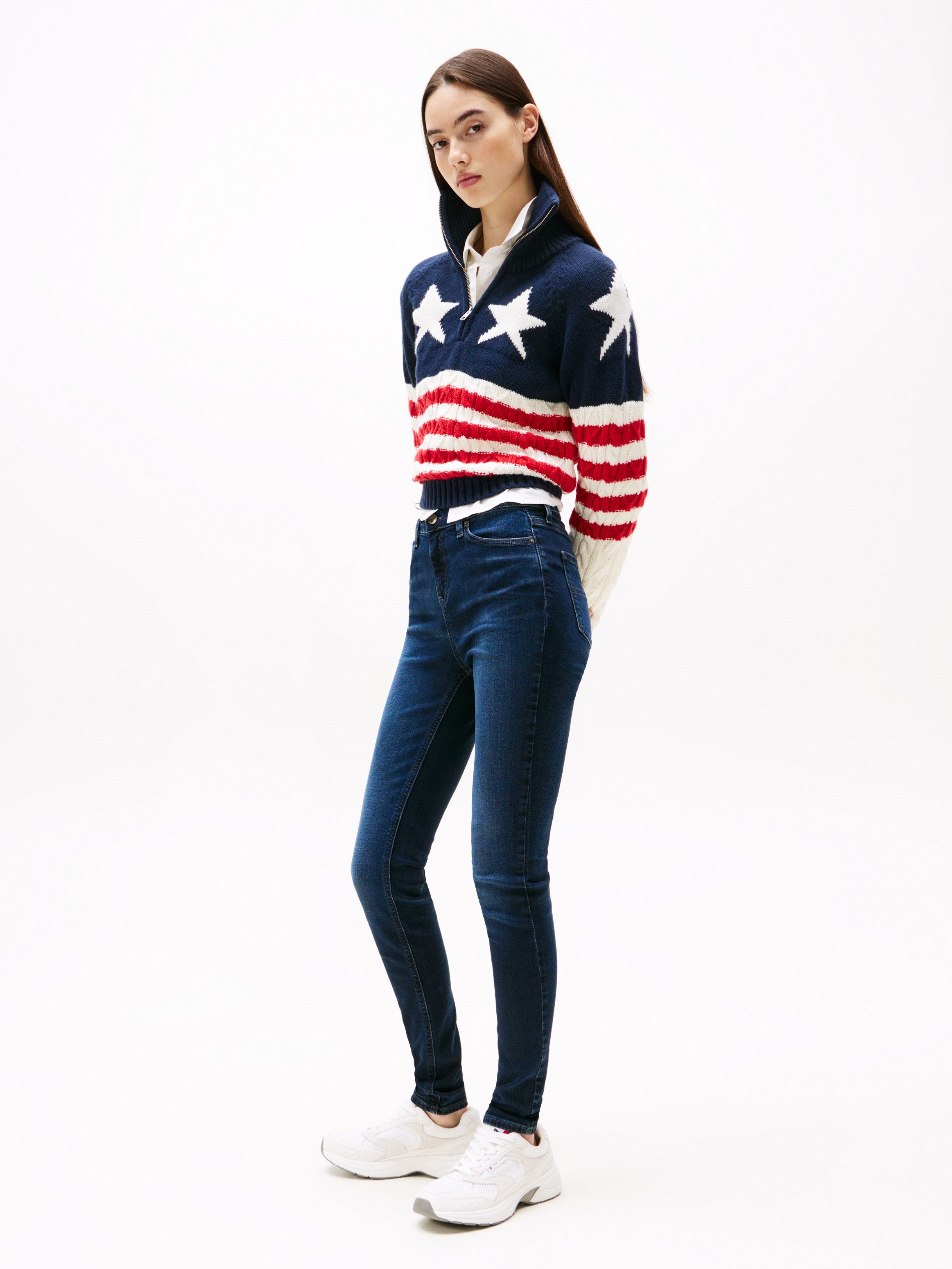 Tommy Jeans Skinny-fit-Jeans Nora Mid Rise Skinny Fit Im 5-Pocket_Style