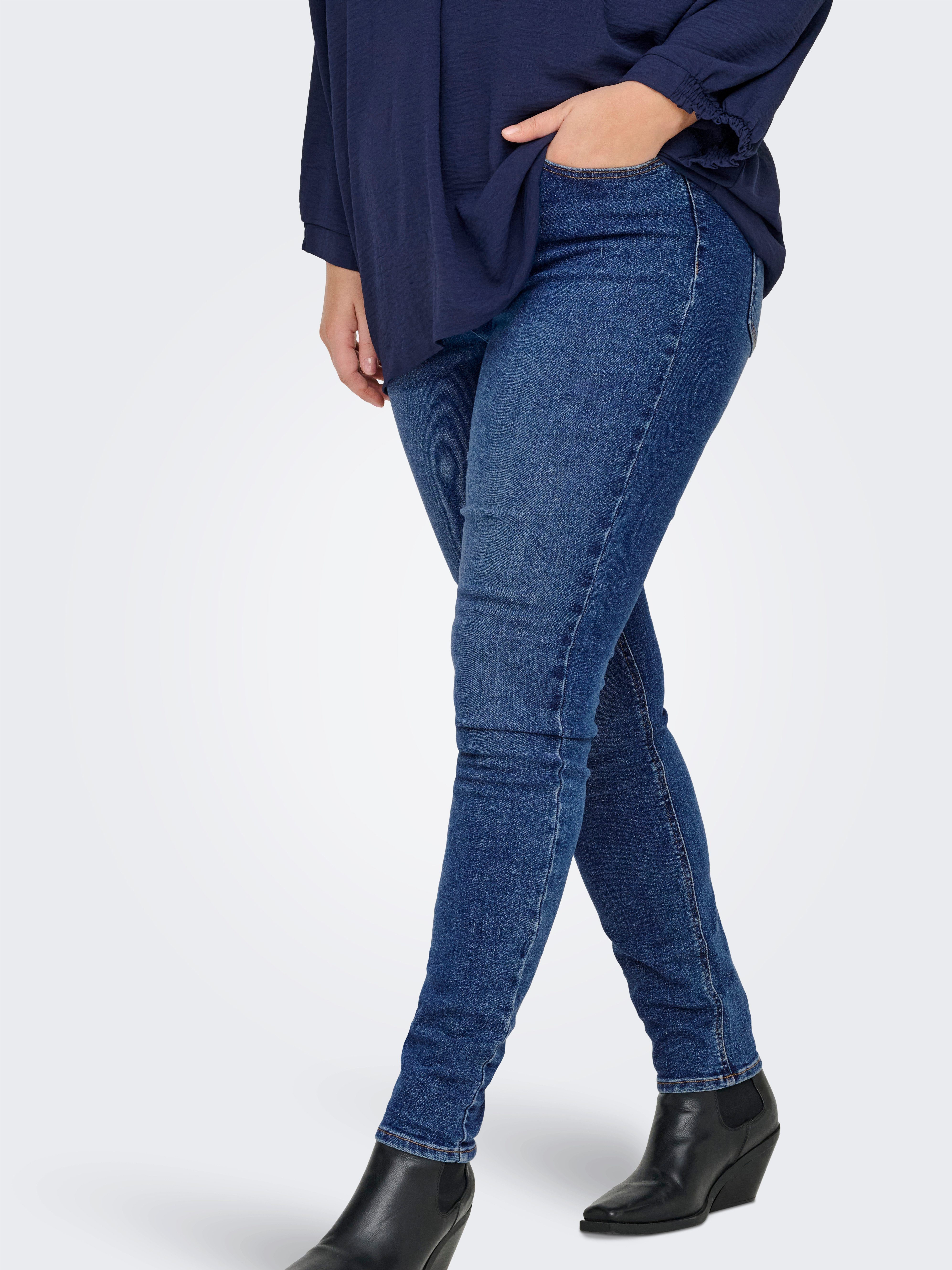 ONLY CARMAKOMA Skinny-fit-Jeans CARCRUZ EX HW SKINNY DNM PIMBOX BF günstig online kaufen