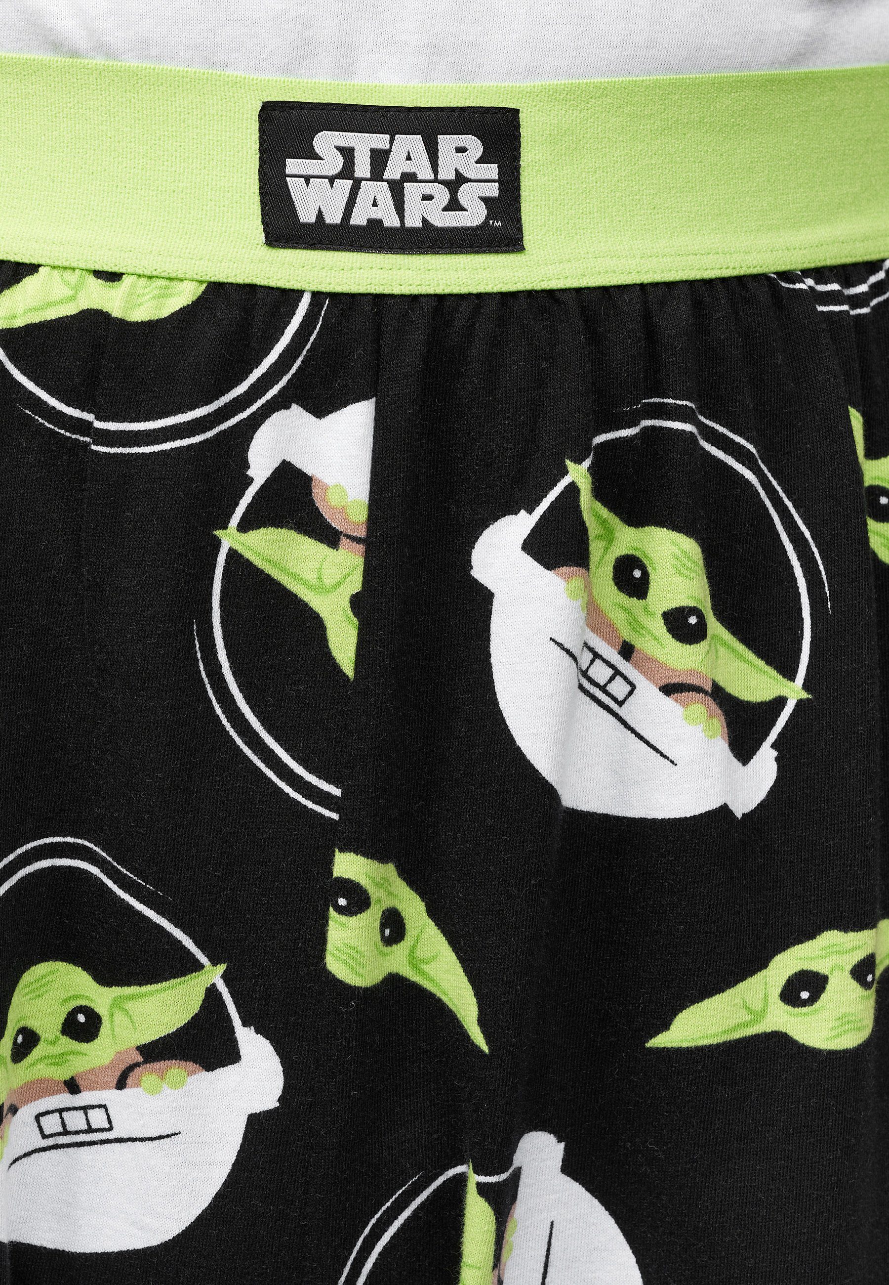 zertifizierte Bio-Baumwolle GOTS Yoda Recovered Baby Pyjamahose Starwars