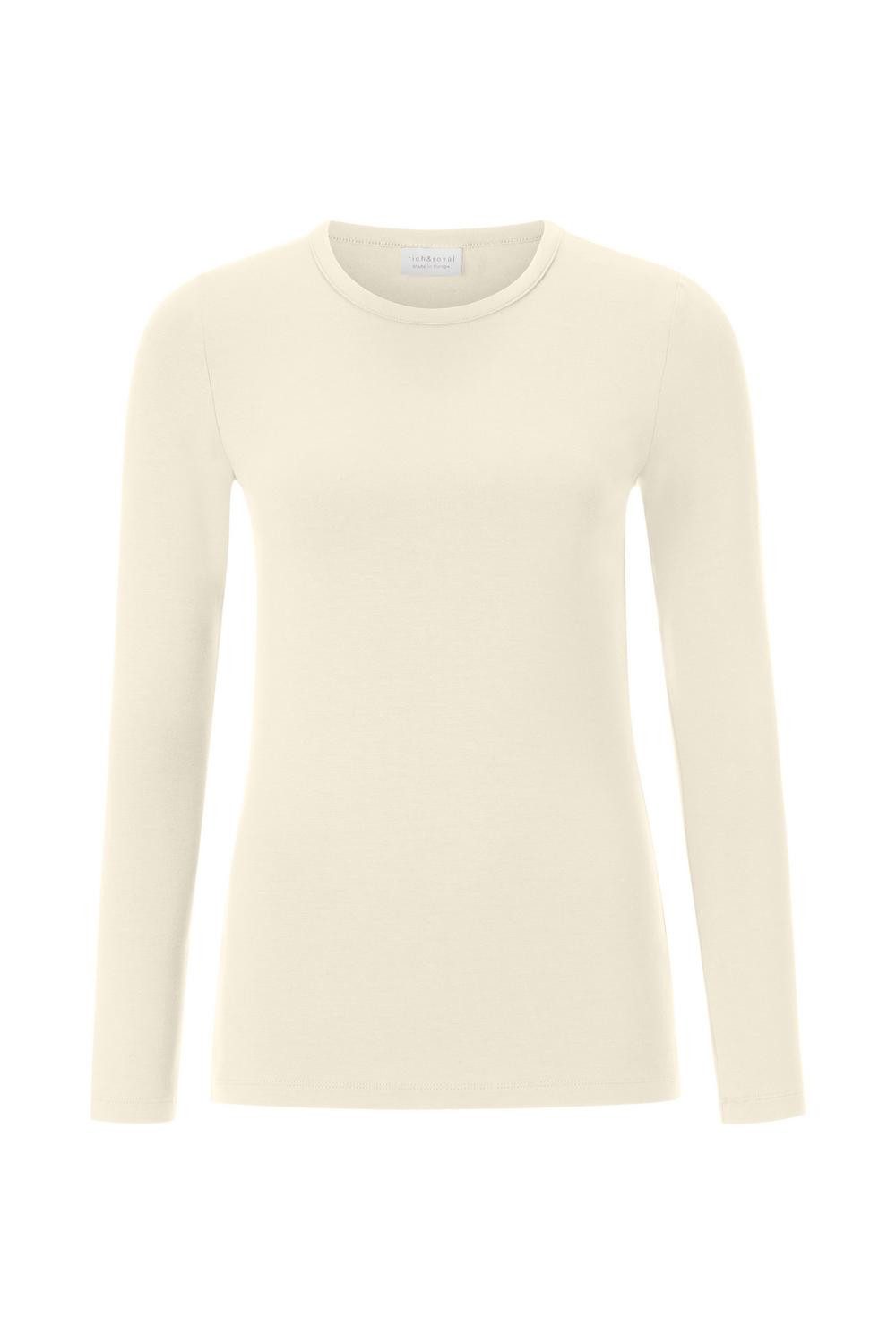 RICHROYAL Langarmshirt EV Slim Fit Longsleeve