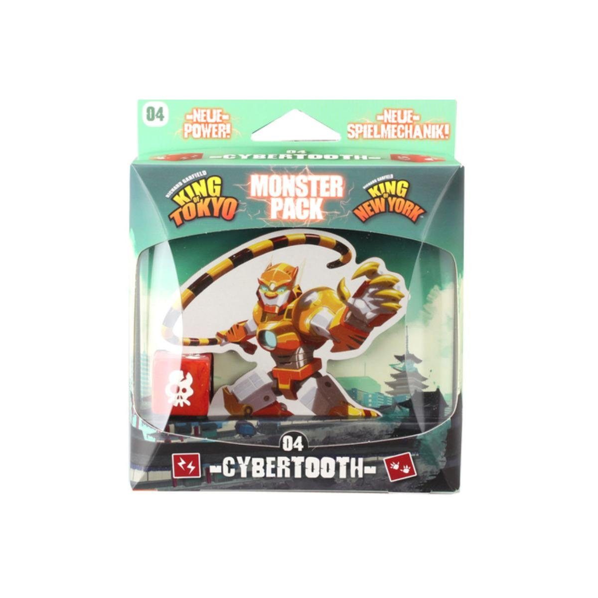 iello Spiel, Familienspiel 516580 - Monster Pack Cybertooth, King of Tokyo, 2-6...