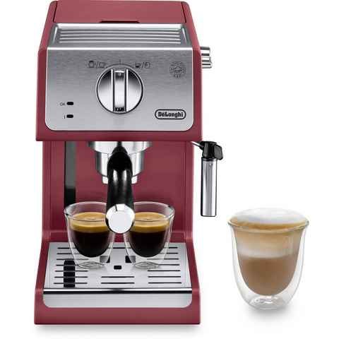 De'Longhi Espressomaschine Active Line ECP 33.21.R, Siebträger, 1100 Watt, 15 Bar
