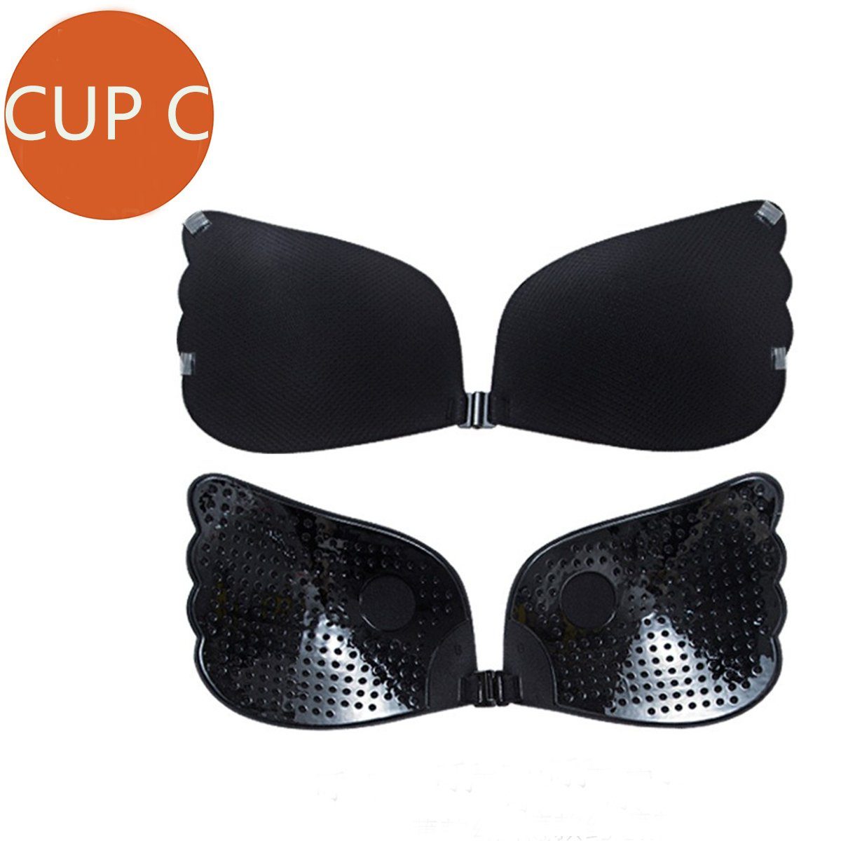 Rückenfreier BH Push up BH Rückenfrei Klebe BH Wiederverwendbarer