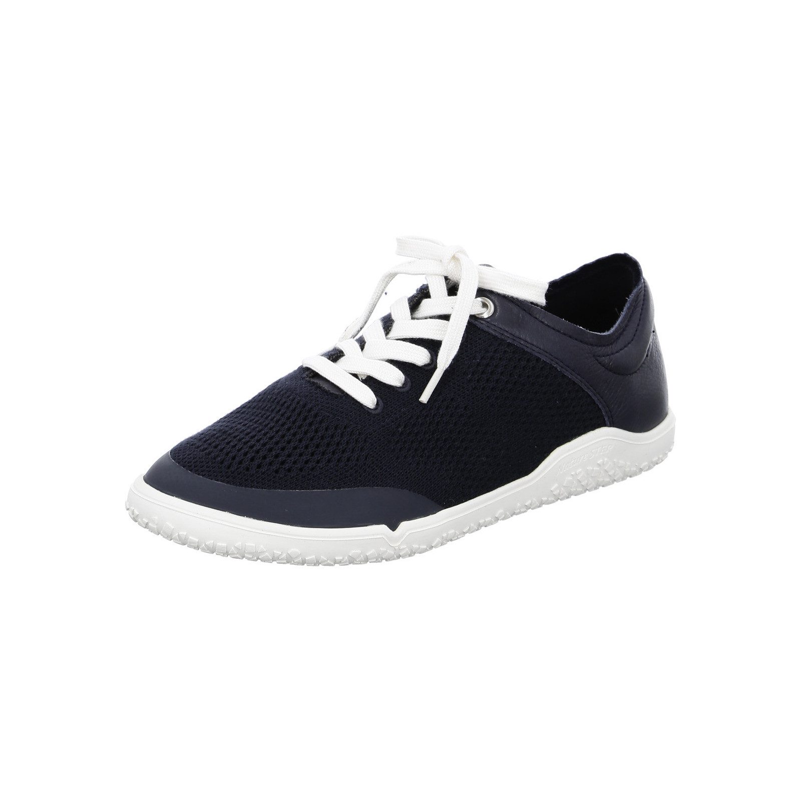 Damen Schnürer Nature blau Schnürschuh