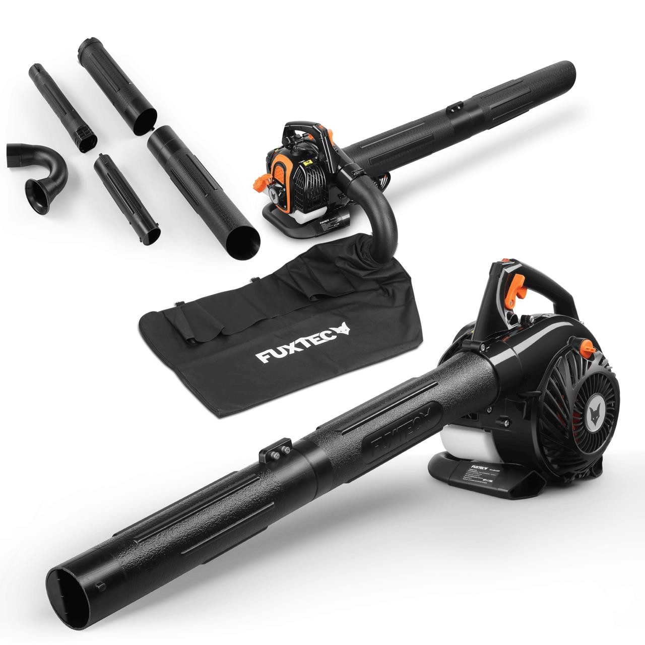 FUXTEC Benzin-Laubbläser FX-LBS126P, 3in1, 255 km/h Blasgeschwindigkeit, 60 günstig online kaufen