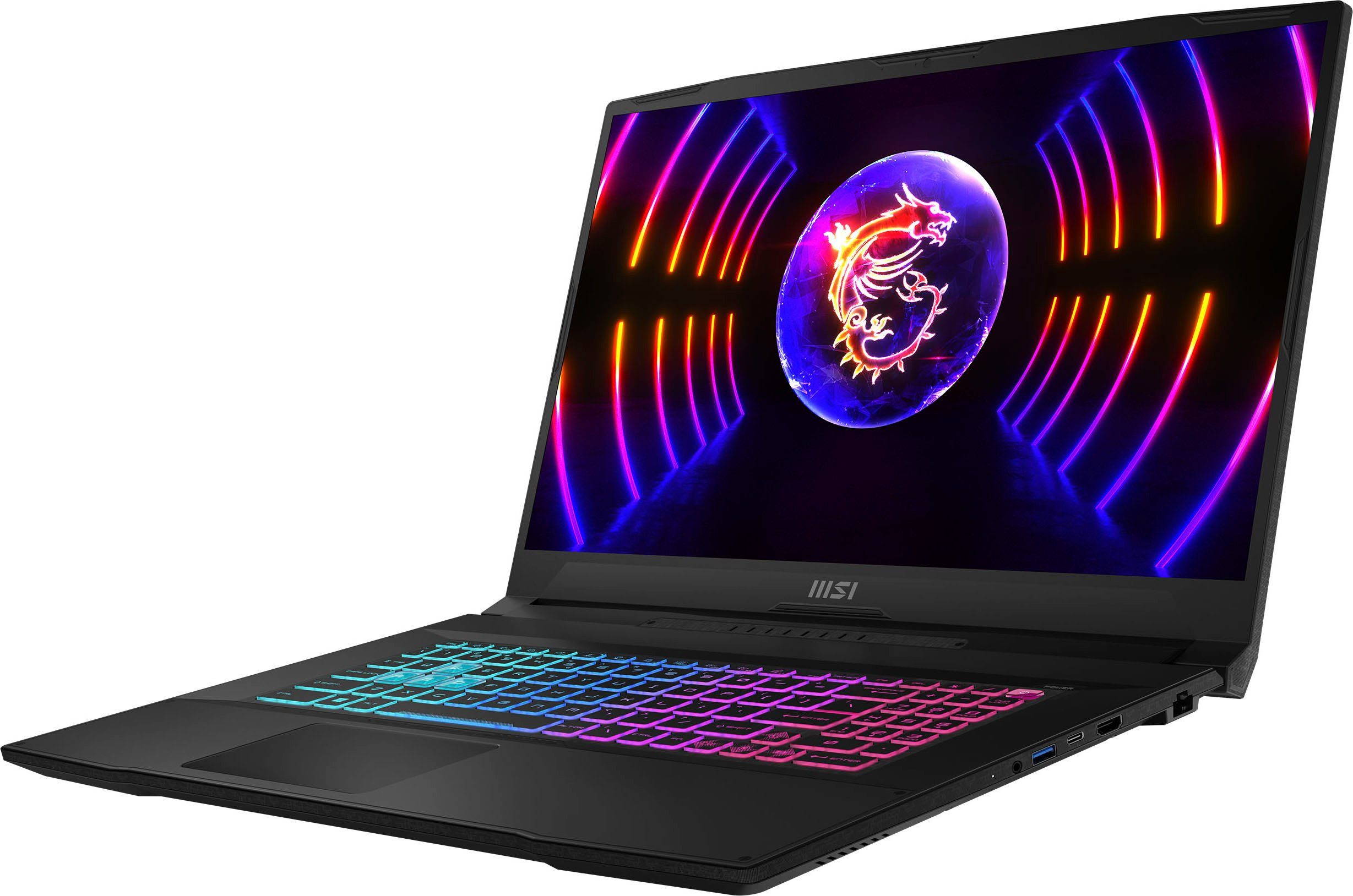 Gaming-Notebook (43,9 B12VFK-406 RTX Core SSD) Katana GB MSI Zoll, cm/17,3 i7 12650H, GeForce Intel 4060, 17 1000