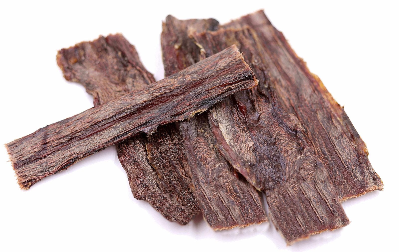 Breers Pet Food Pferde Dörrfleisch getrocknet ca. 15 cm 1 kg Kausnack Hundeleckerlie, Harter Kauartikel, Leckerli getreidefrei, Kausnack zuckerfrei