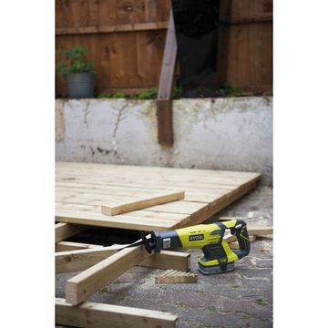 Ryobi Säbelsäge Akku-Säbelsäge RRS1801M 18V + Sägeblatt, Fuchsschwanz, Tigersäge