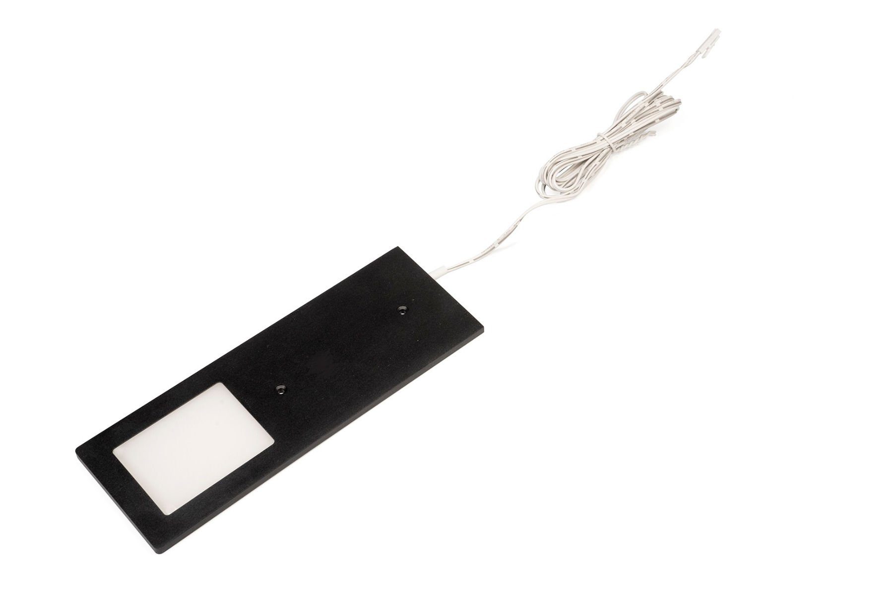 L&S Unterschrankleuchte Anbauleuchte PLANAR 5er Set Neutralweiß Aluminium schwarz