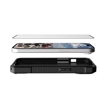 UAG Plus Tempered Glass für Apple iPhone 15, Displayschutzglas, [Zweifach gehärtetes Glas, Anti-Fingerabdruck, Inkl. Montagekit]