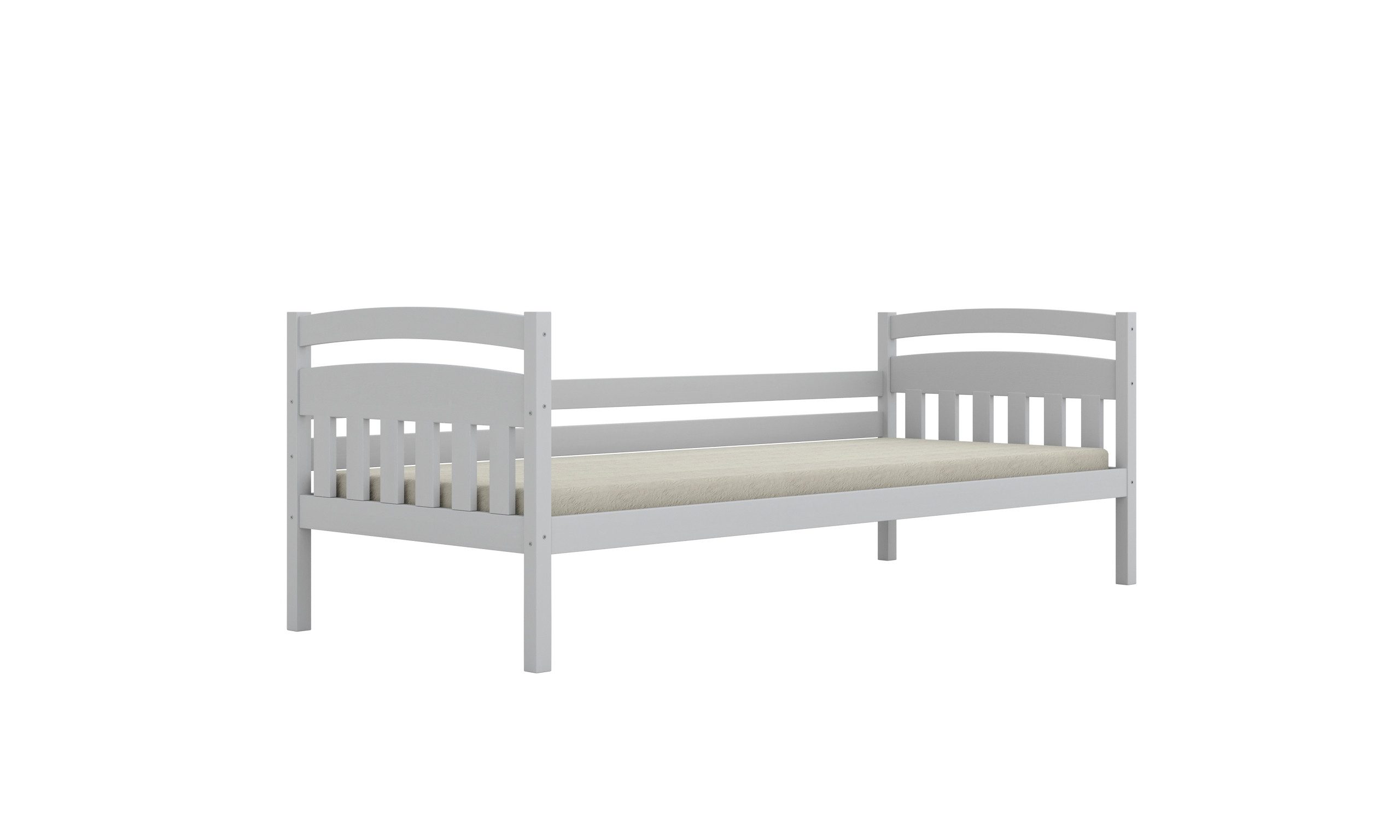 Raumhirsch Furniture Kinderbett Tosia – Jugendbett Kinderzimmer (Bett für Jungs & Mädchen, Einzelbett und Lattenrost), verschiedene Farben