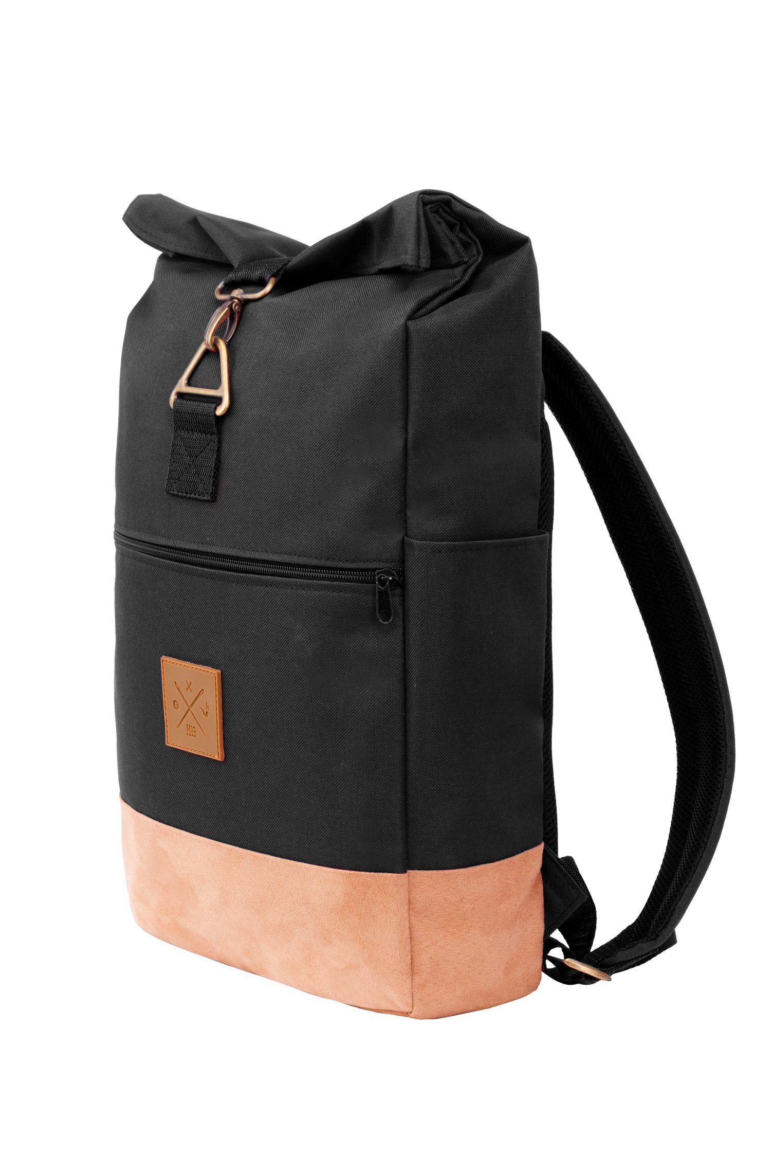 Manufaktur13 Tagesrucksack Timber Wood Roll-Top Backpack günstig online kaufen