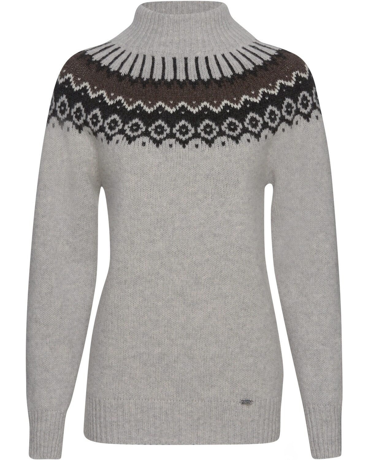 Geiger Strickpullover Stehkragen-Pullover