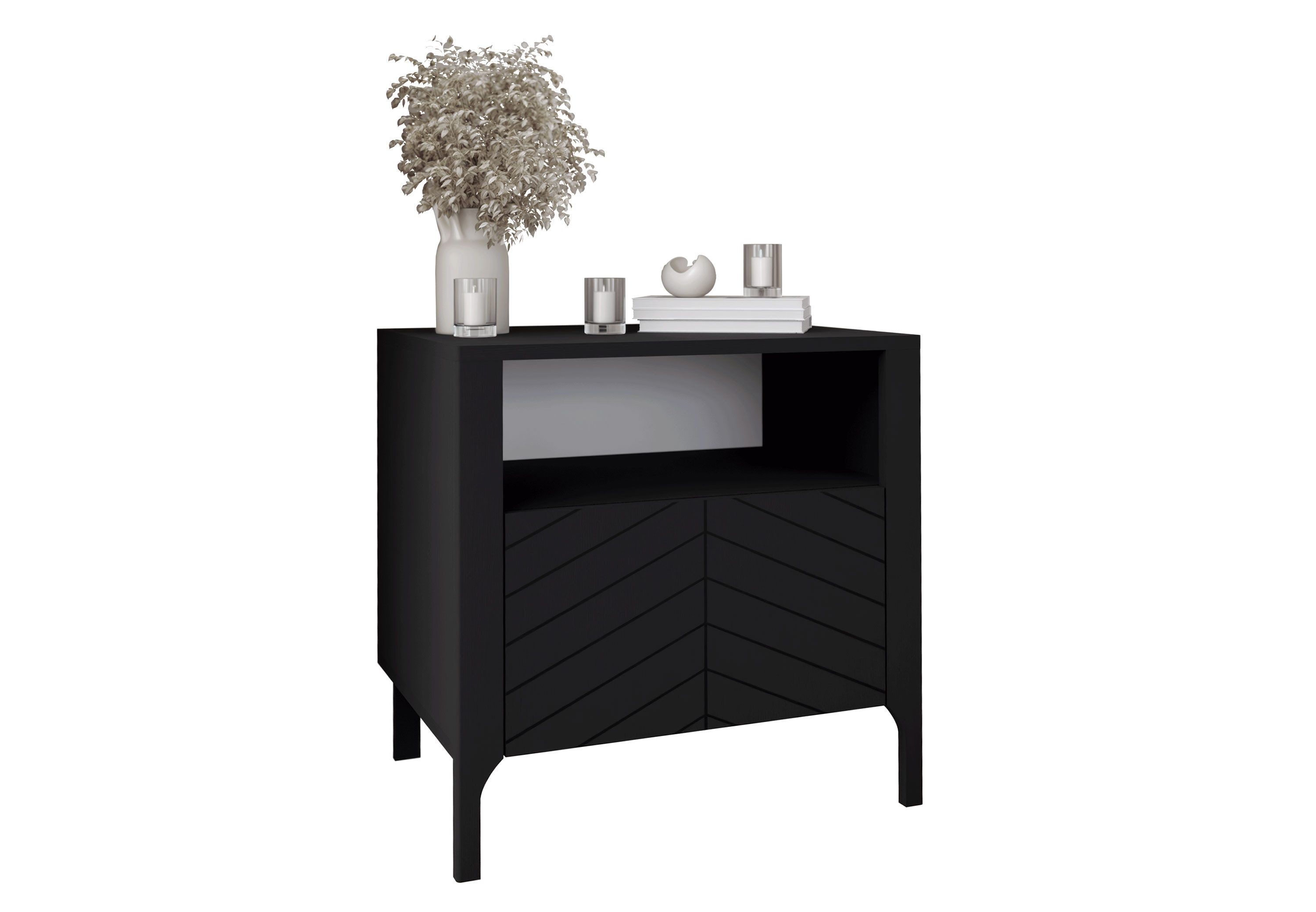 Lookway Nachttisch LUMI (1x Nachttisch), Breite: 54 cm