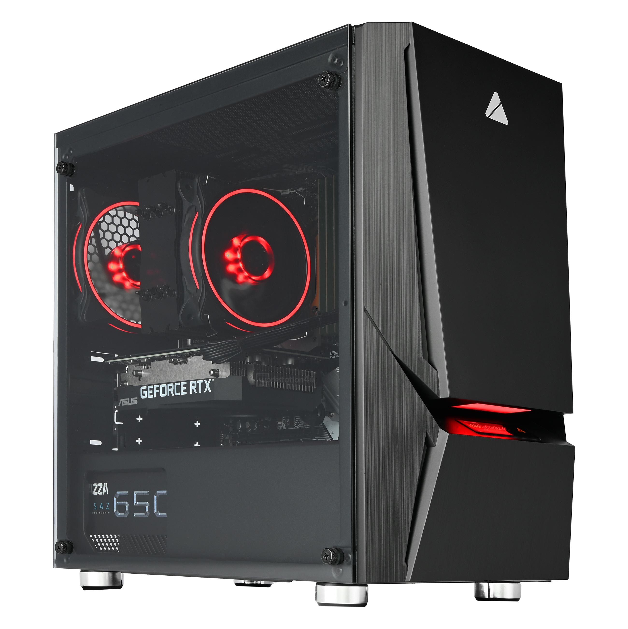 AZZA Luminous 110 Gaming-PC (Intel Core i5 11400, RTX 3060 12GB, 16 GB RAM, 250 GB SSD, Luftkühlung)